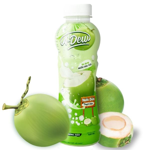 A-Dew 椰汁椰子冻饮料 450ml