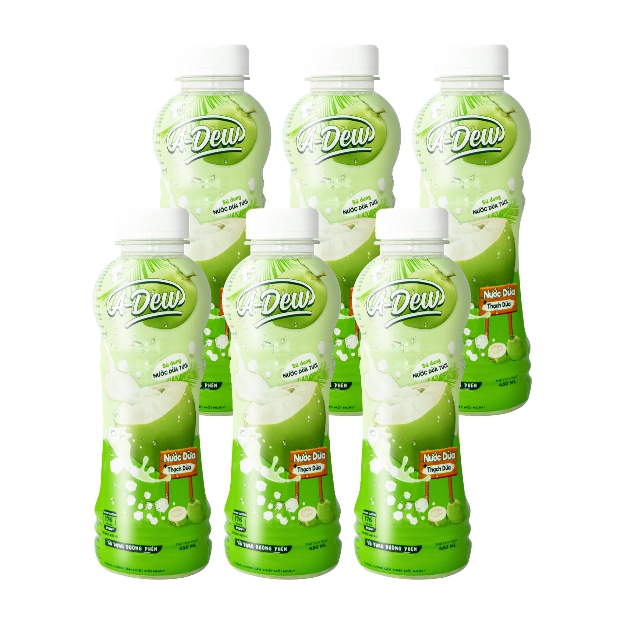 A-Dew 椰汁椰子冻饮料 450ml