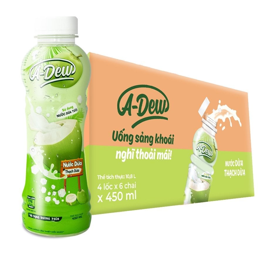 A-Dew 椰汁椰子冻饮料 450ml