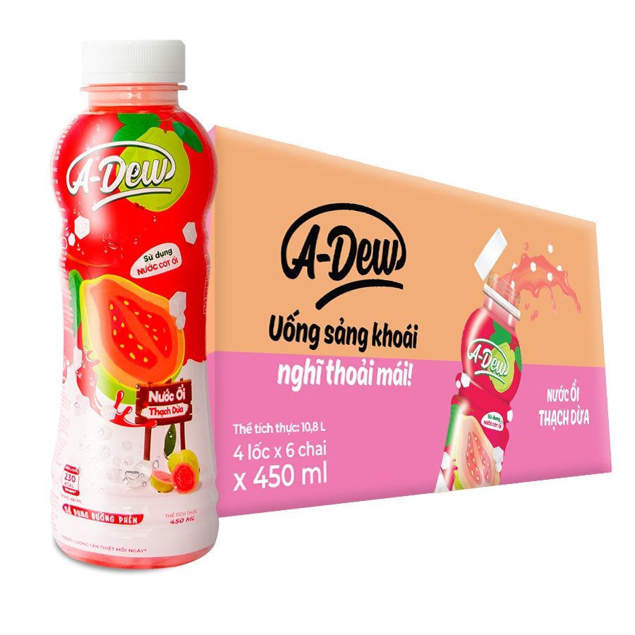 A-Dew 番石榴椰子冻饮料 450ml
