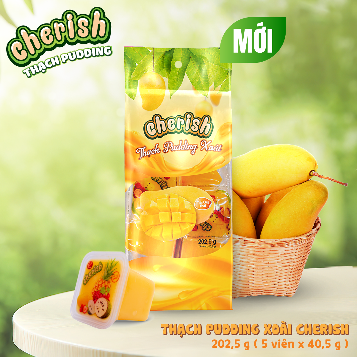 Cherish芒果布丁 202,5gr