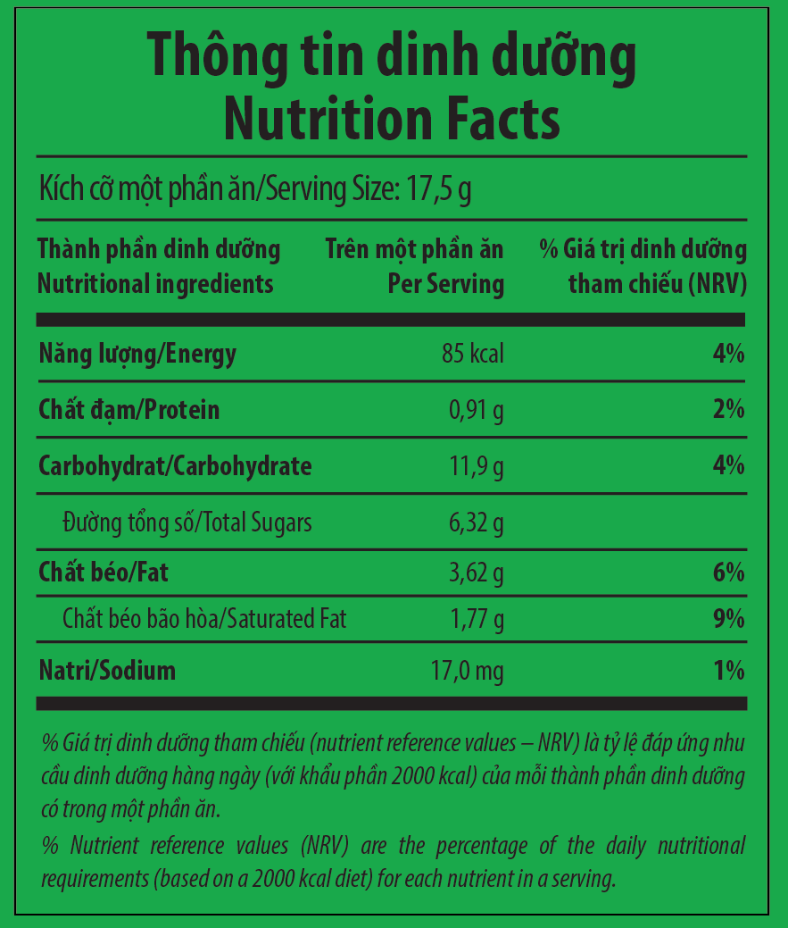 Bánh Nướng Lai Phú Kem Sầu Riêng 210G