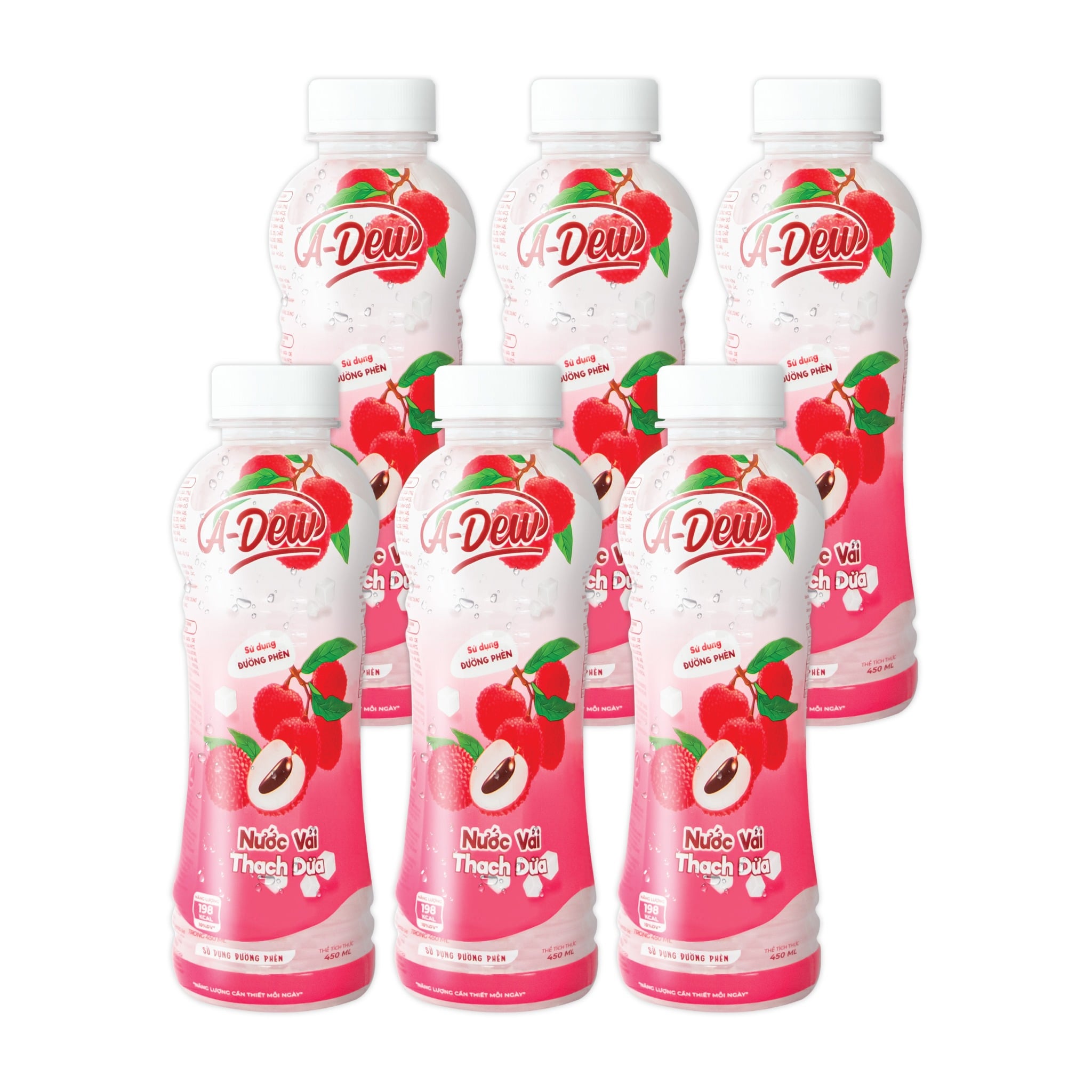 A-Dew 荔枝椰子冻饮料  450ml