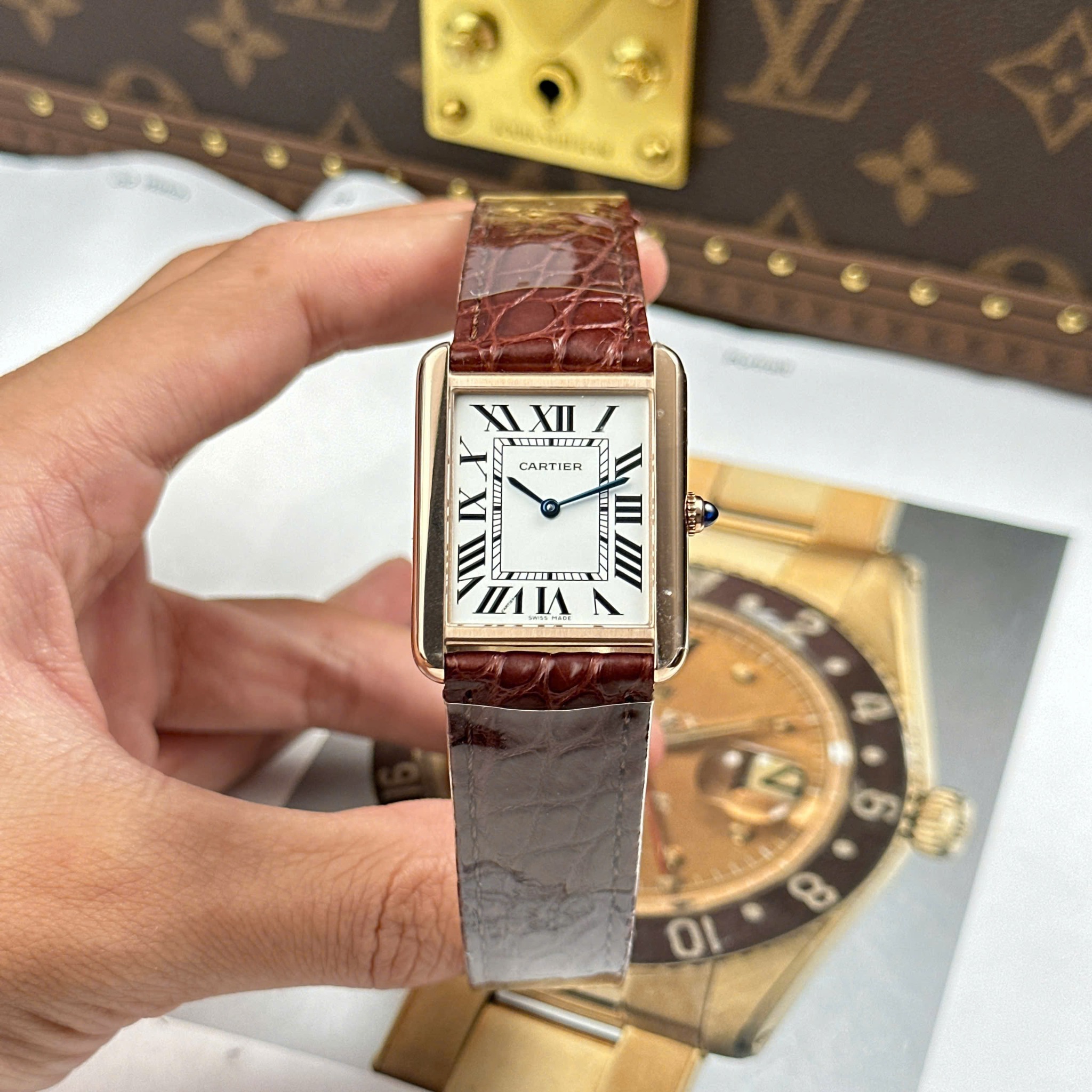 CARTIER TANK SOLO 27 MM - Đồng Hồ Cartier - Nữ - DHTT648