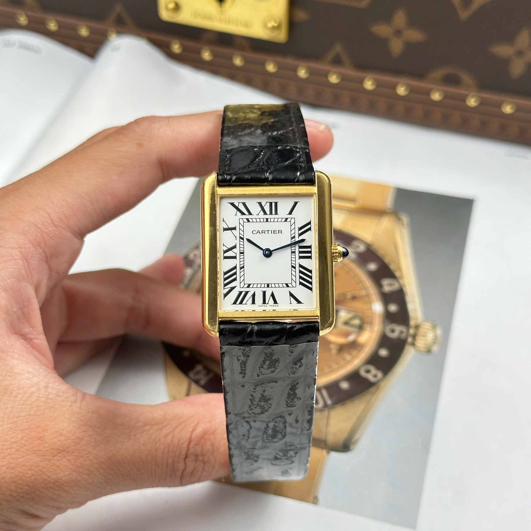 CARTIER TANK SOLO 27 MM - Đồng Hồ Cartier - Nữ - DHTT647