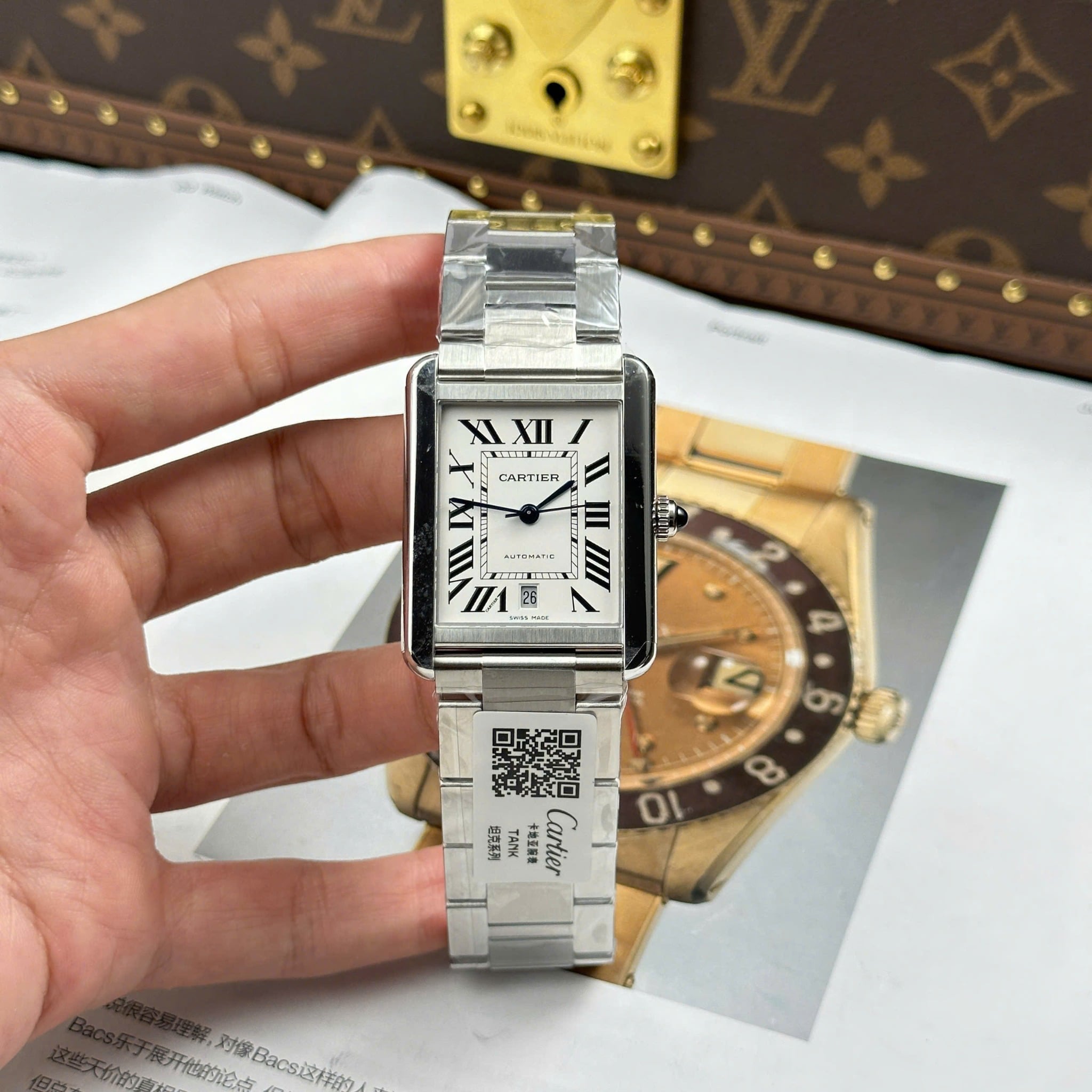 CARTIER TANK SOLO 31 MM - Đồng Hồ Cartier - Nam - DHNTT1430