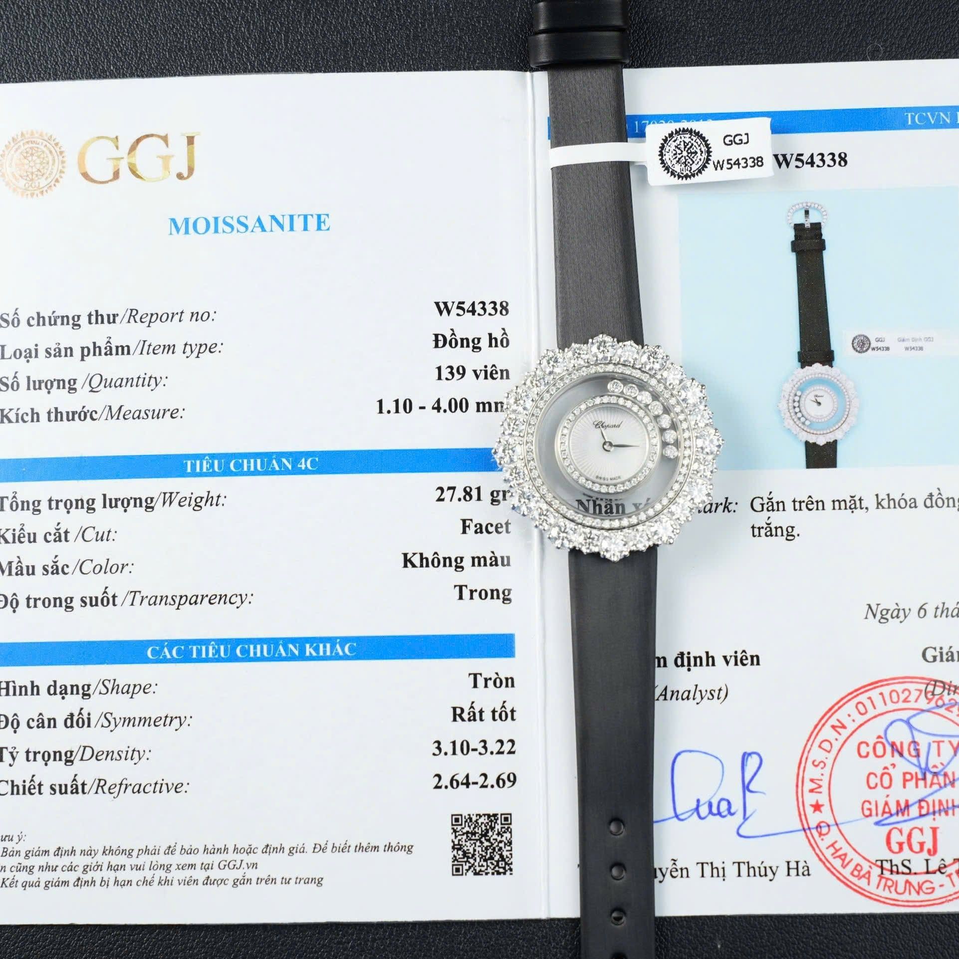 CHOPARD HAPPY JOAILLERIE 36 MM - Đồng Hồ Chopard - Nữ - DHTT591