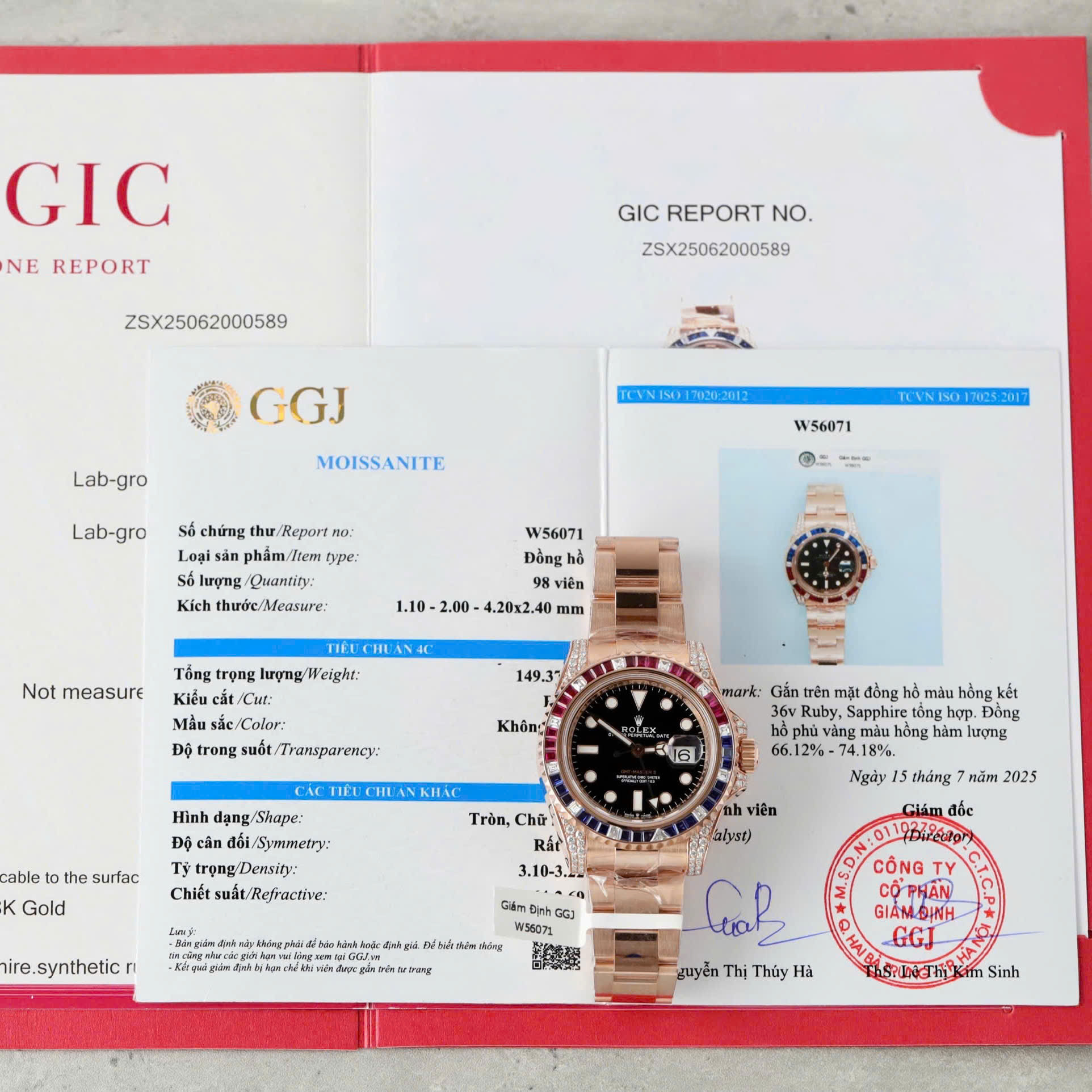 ROLEX GMT-MASTER II 40 MM - Đồng Hồ Rolex - Nam - DHNTT1376