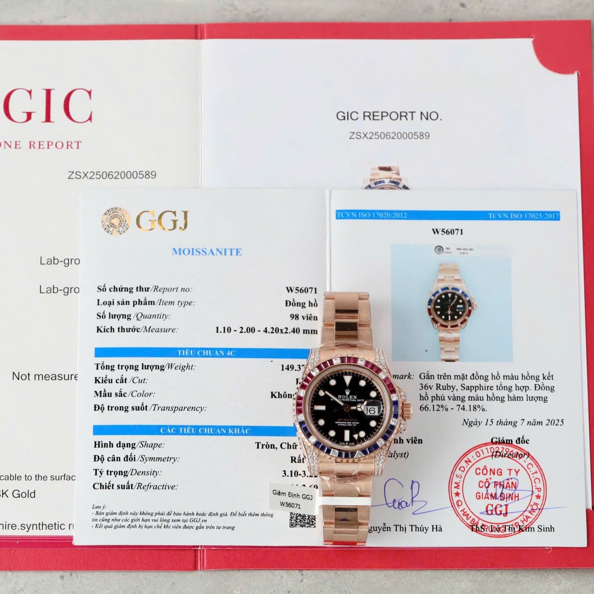 ROLEX GMT-MASTER II 40 MM - Đồng Hồ Rolex - Nam - DHNTT1376