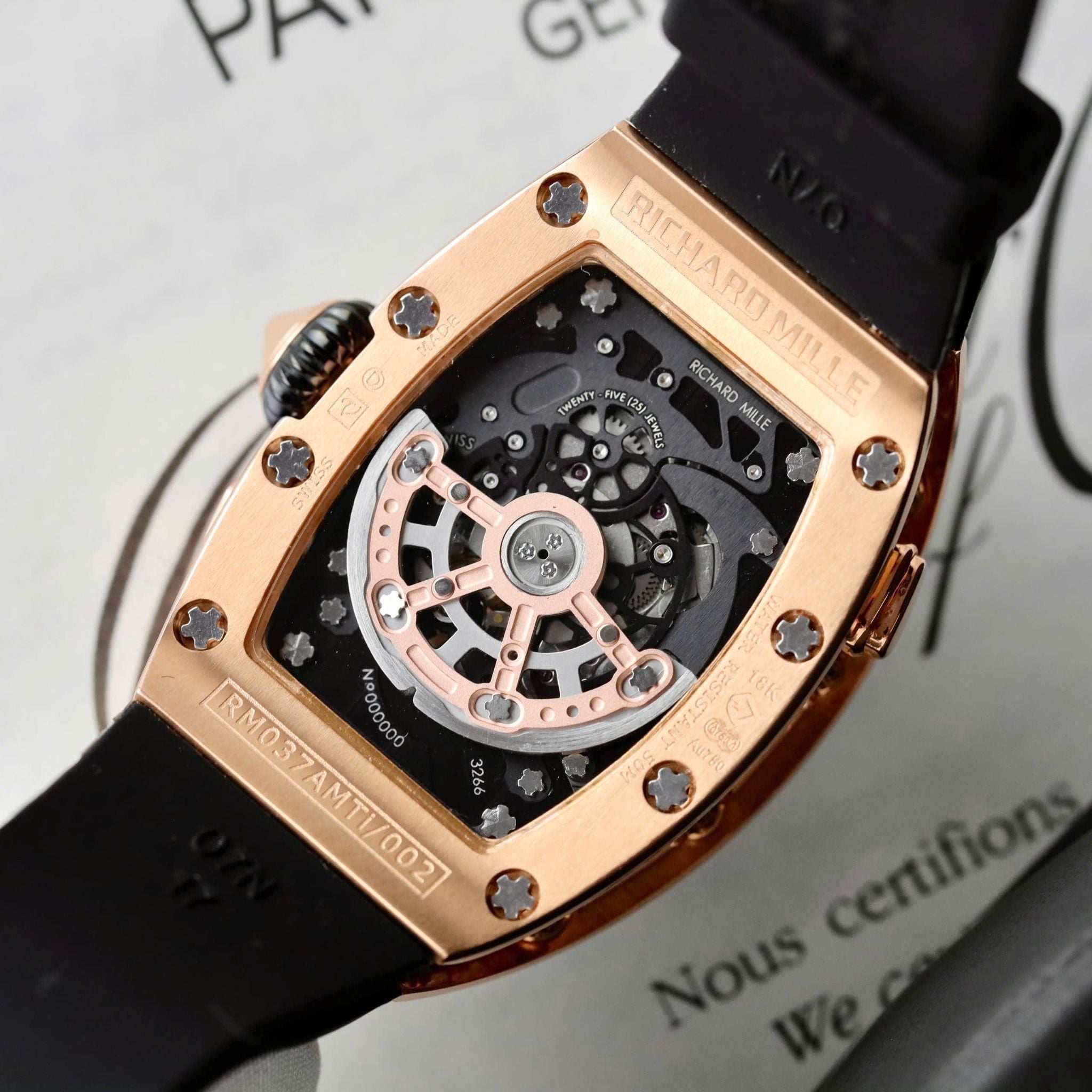 RICHARD MILLE RM 037 - Đồng Hồ Richard Mille - Nữ - DHTT522
