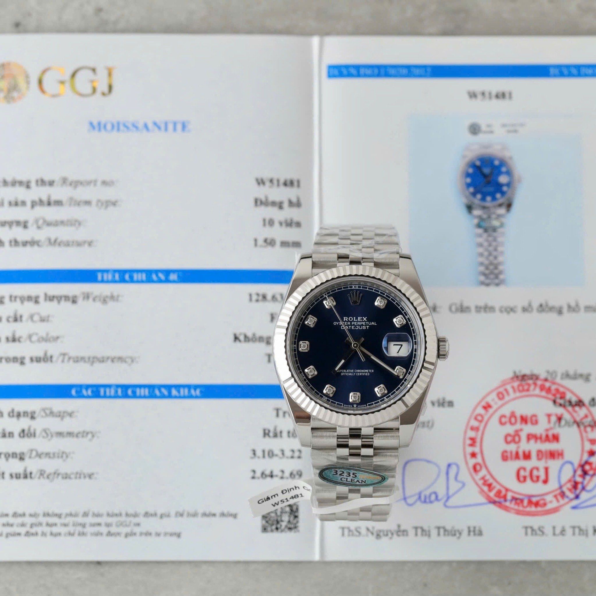 ROLEX DATEJUST 41 MM - Đồng Hồ Rolex - Nam - DHNTT413
