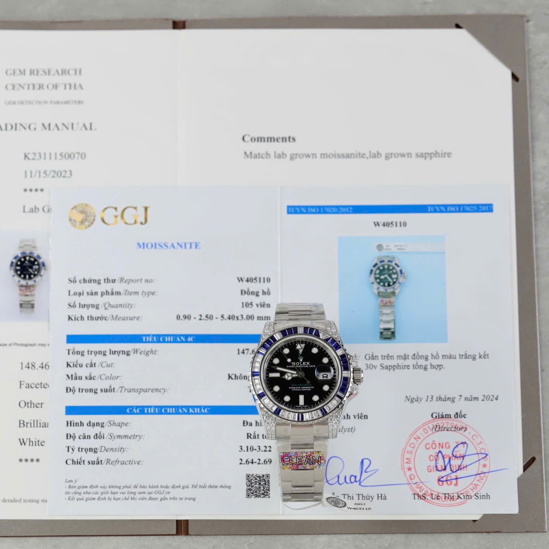 ROLEX GMT-MASTER II 40 MM - Đồng Hồ Rolex - Nam - DHNTT1565