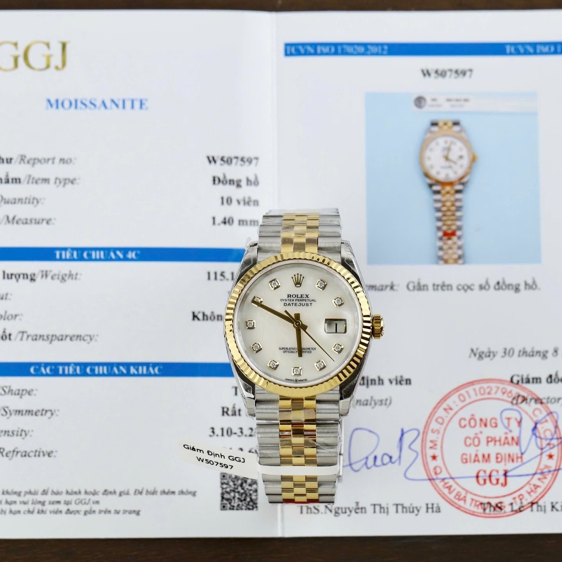ROLEX DATEJUST 36 MM - Đồng Hồ Rolex - Nam - DHNTT477