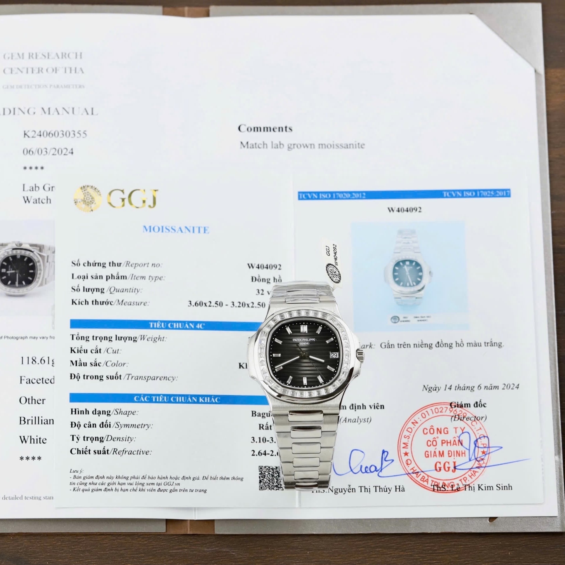 PATEK PHILIPPE NAUTILUS 40 MM - Đồng Hồ Patek Philippe - Nam - DHNTT1469