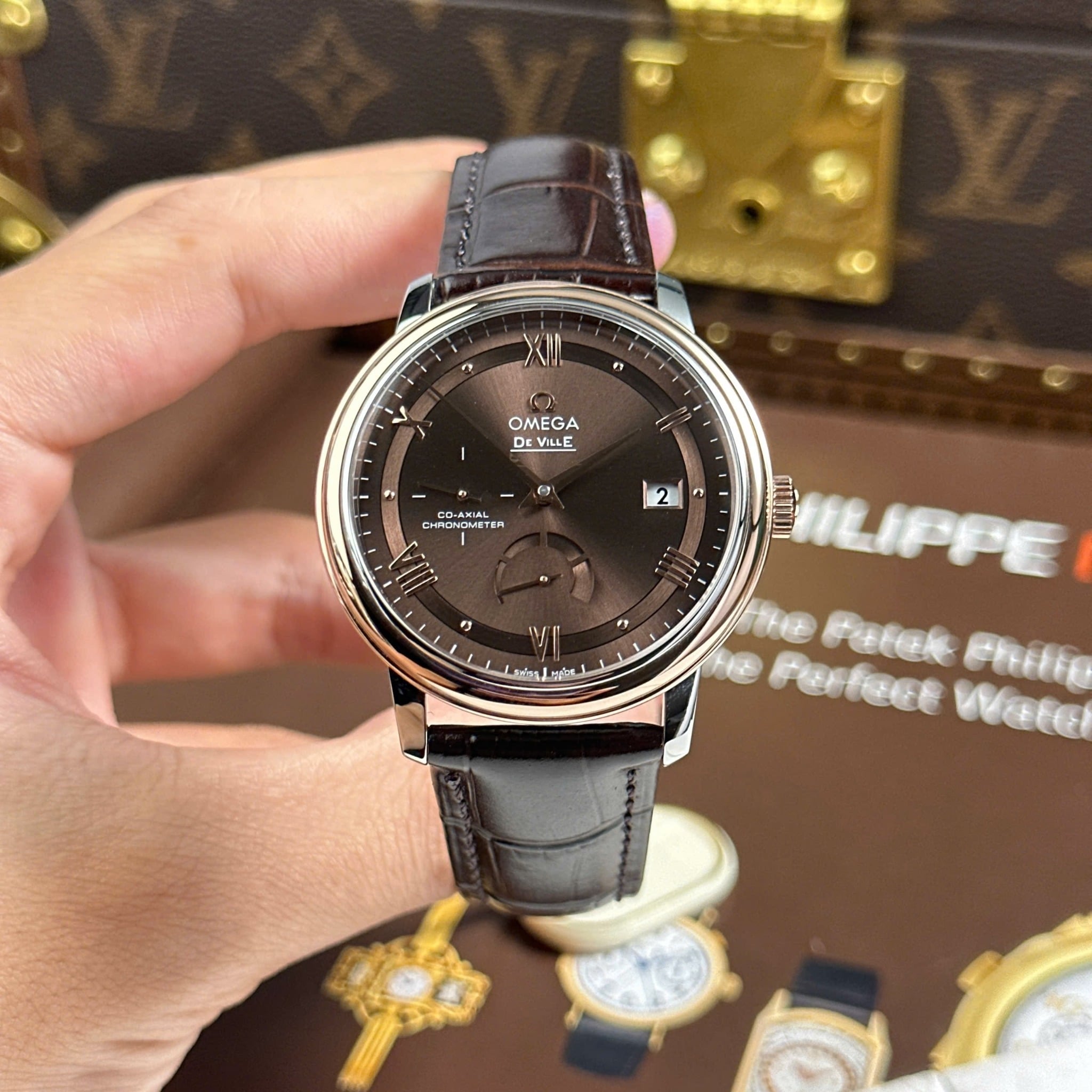 OMEGA DE VILLE PRESTIGE 39 MM - Đồng Hồ Omega - Nam - DHNTT546