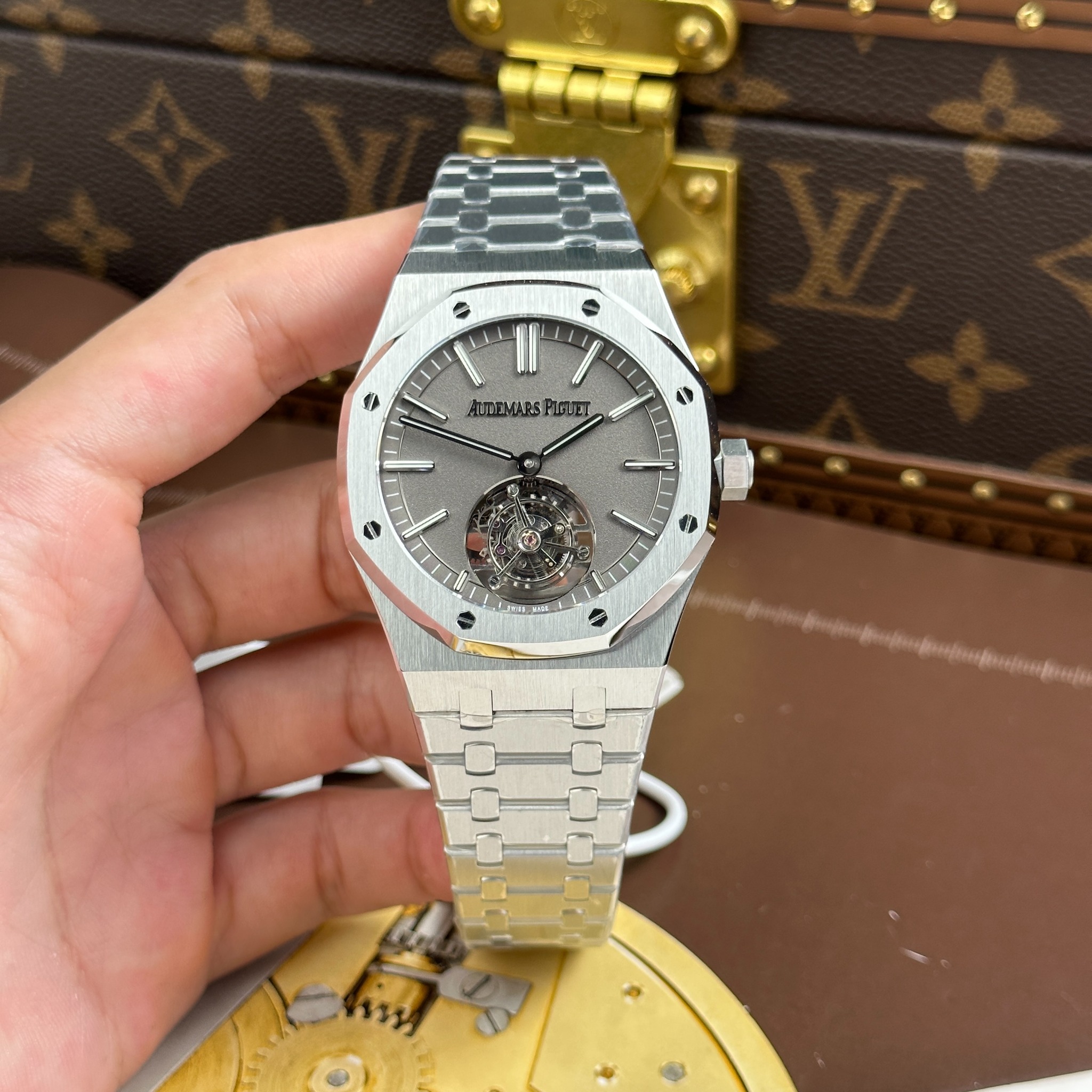 AUDEMARS PIGUET ROYAL OAK TOURBILLON 41 MM - Đồng Hồ Audemars Piguet - Nam - DHNTT1722
