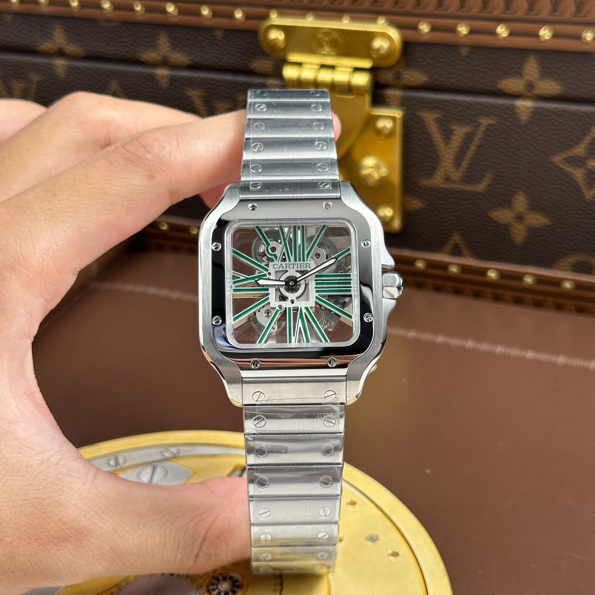 CARTIER SANTOS DE 40 MM - Đồng Hồ Cartier - Nam - DHNTT1361
