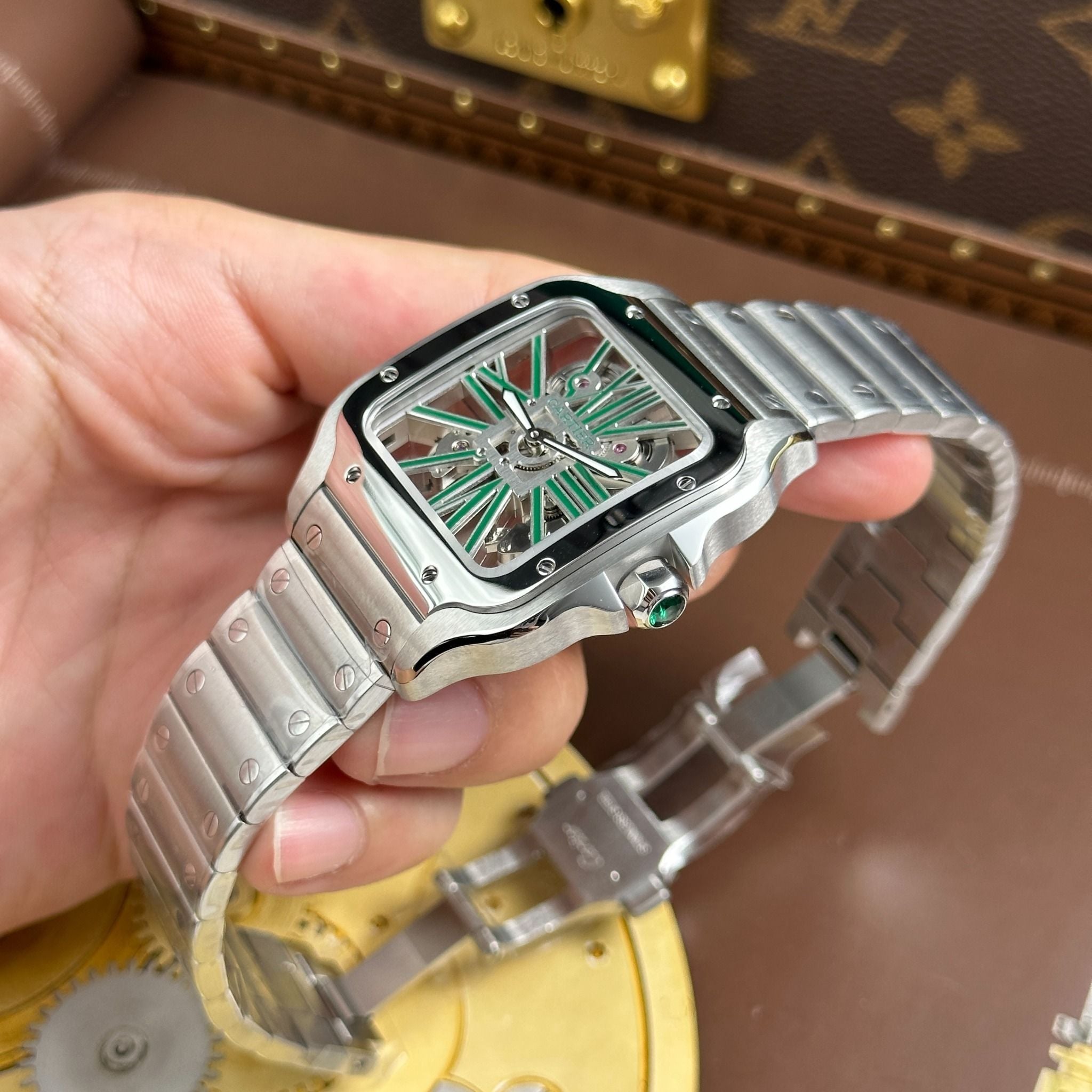 CARTIER SANTOS DE 40 MM - Đồng Hồ Cartier - Nam - DHNTT1361