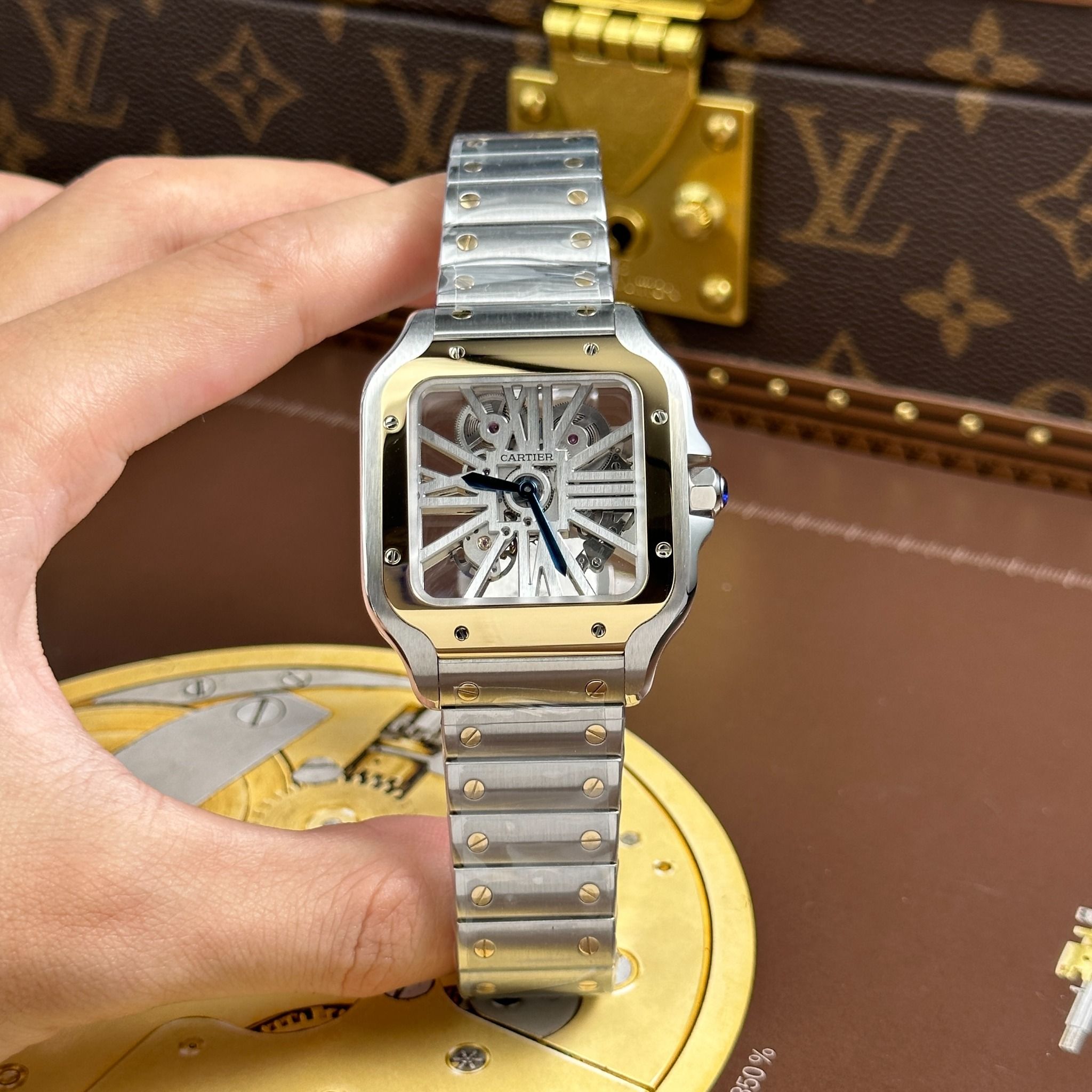 CARTIER SANTOS DE 40 MM - Đồng Hồ Cartier - Nam - DHNTT1741