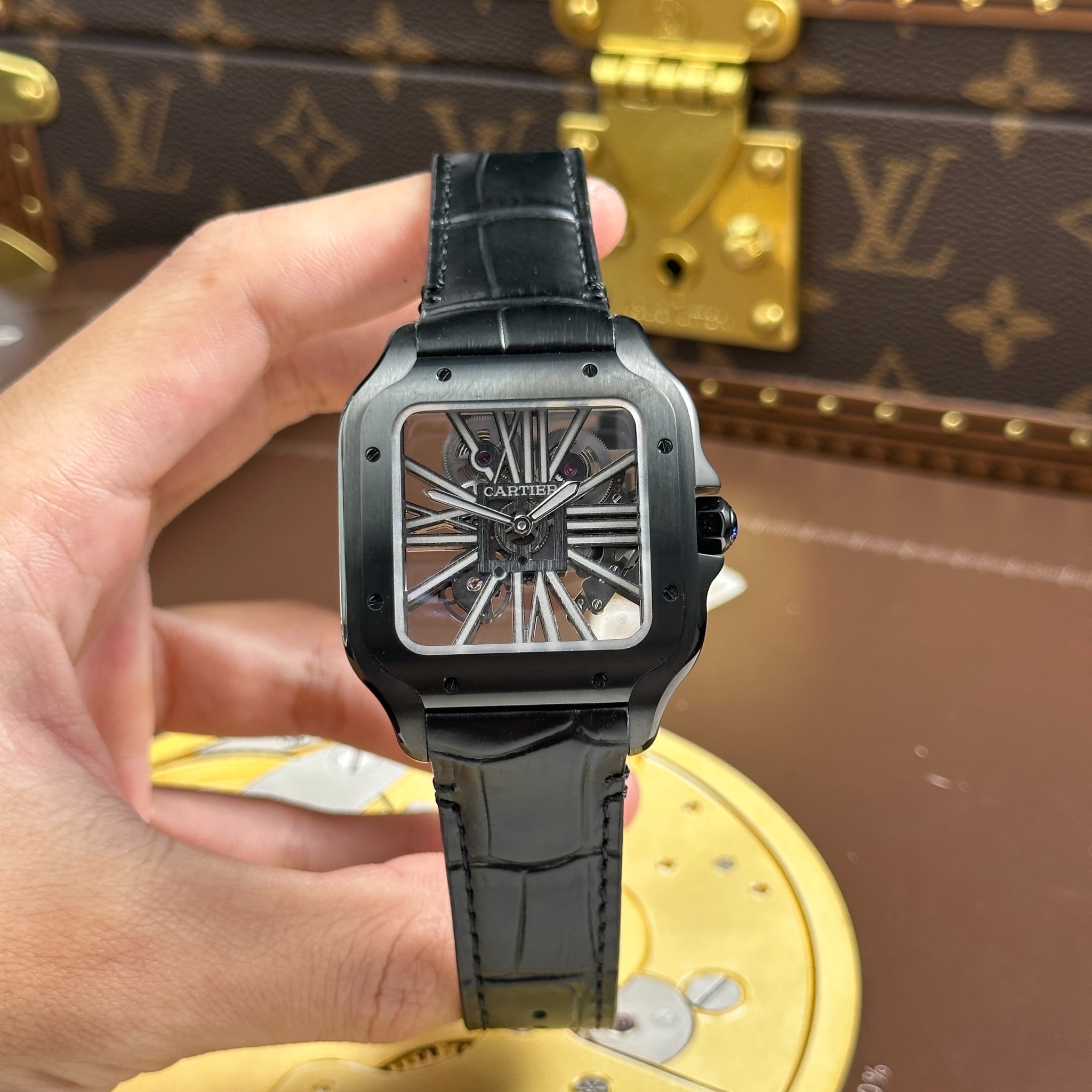 CARTIER SANTOS DE 40 MM - Đồng Hồ Cartier - Nam - DHNTT1740