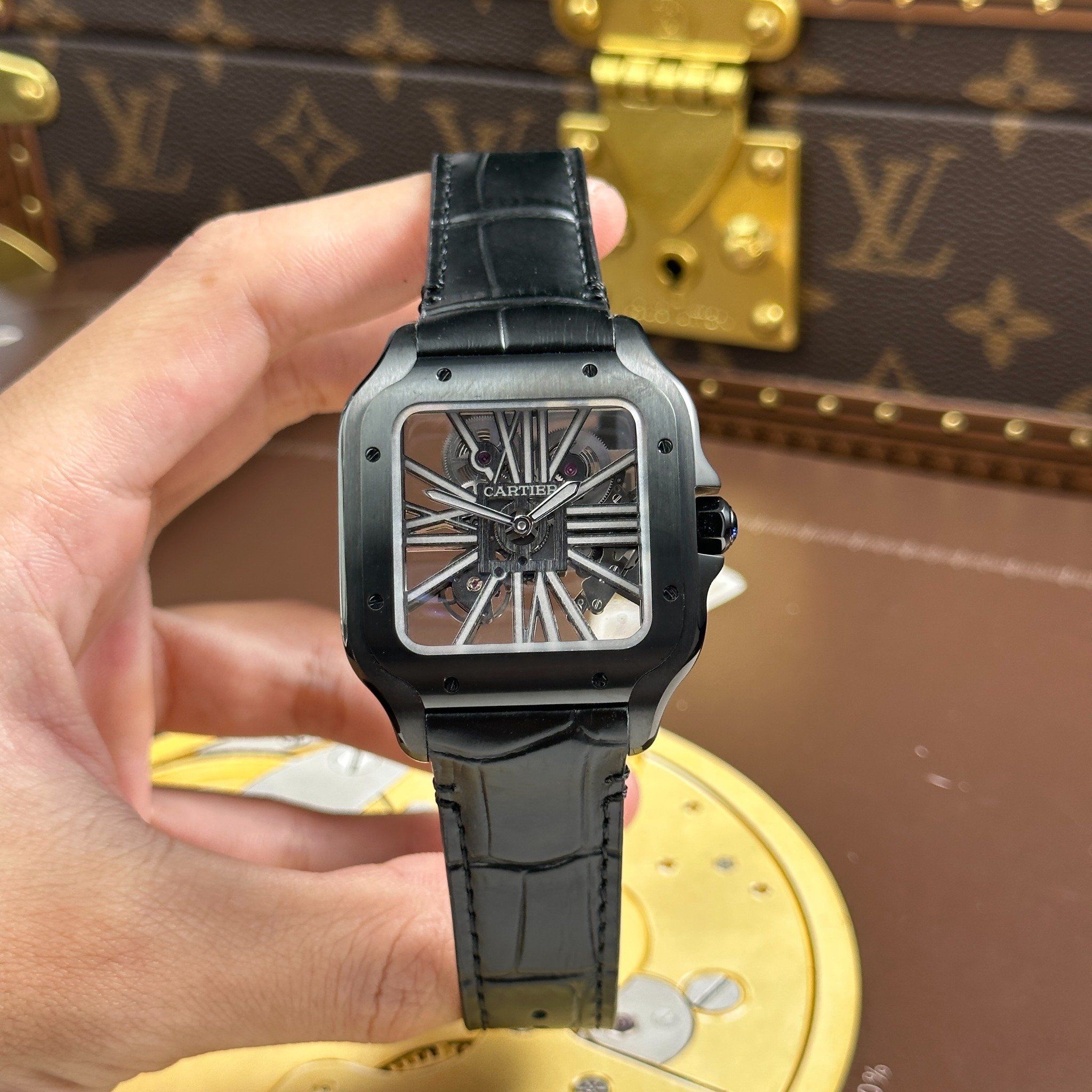 CARTIER SANTOS DE 40 MM - Đồng Hồ Cartier - Nam - DHNTT1740