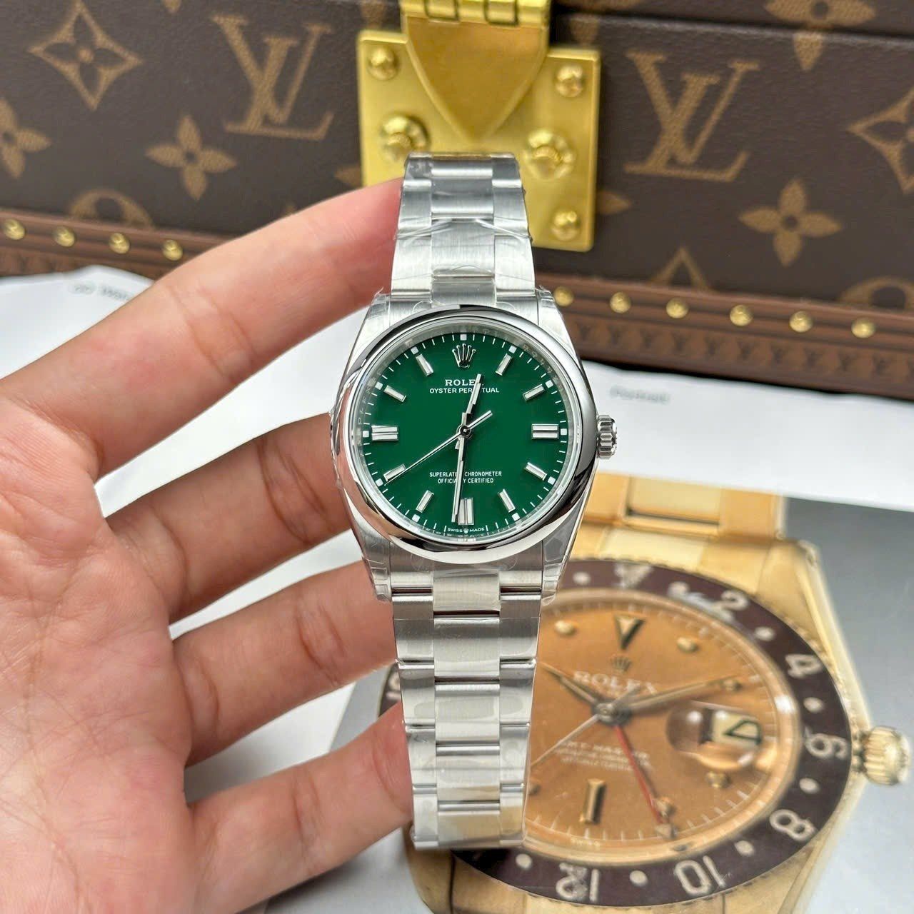 ROLEX OYSTER PERPETUAL 36 MM - Đồng Hồ Rolex - Nam - DHNTT1534