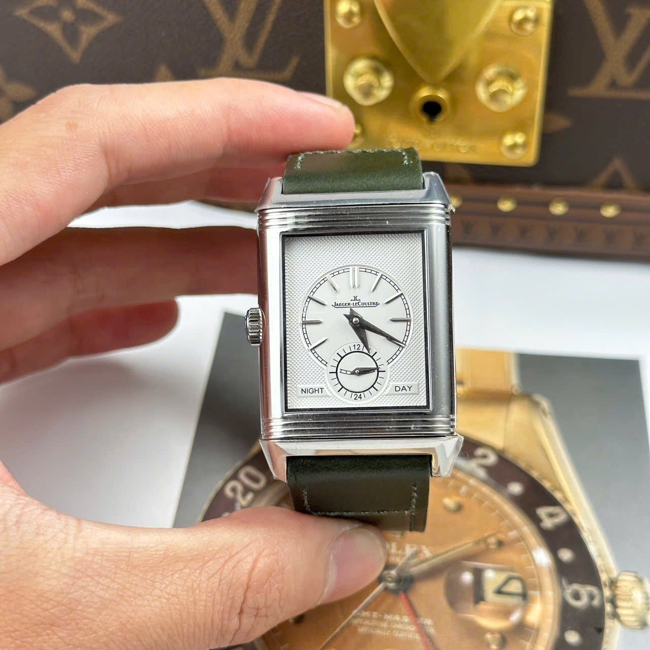 JAEGER-LECOULTRE REVERSO CLASSIC DUOFACE 28 MM - Đồng Hồ Jaeger-LeCoultre - Nam - DHNTT1373