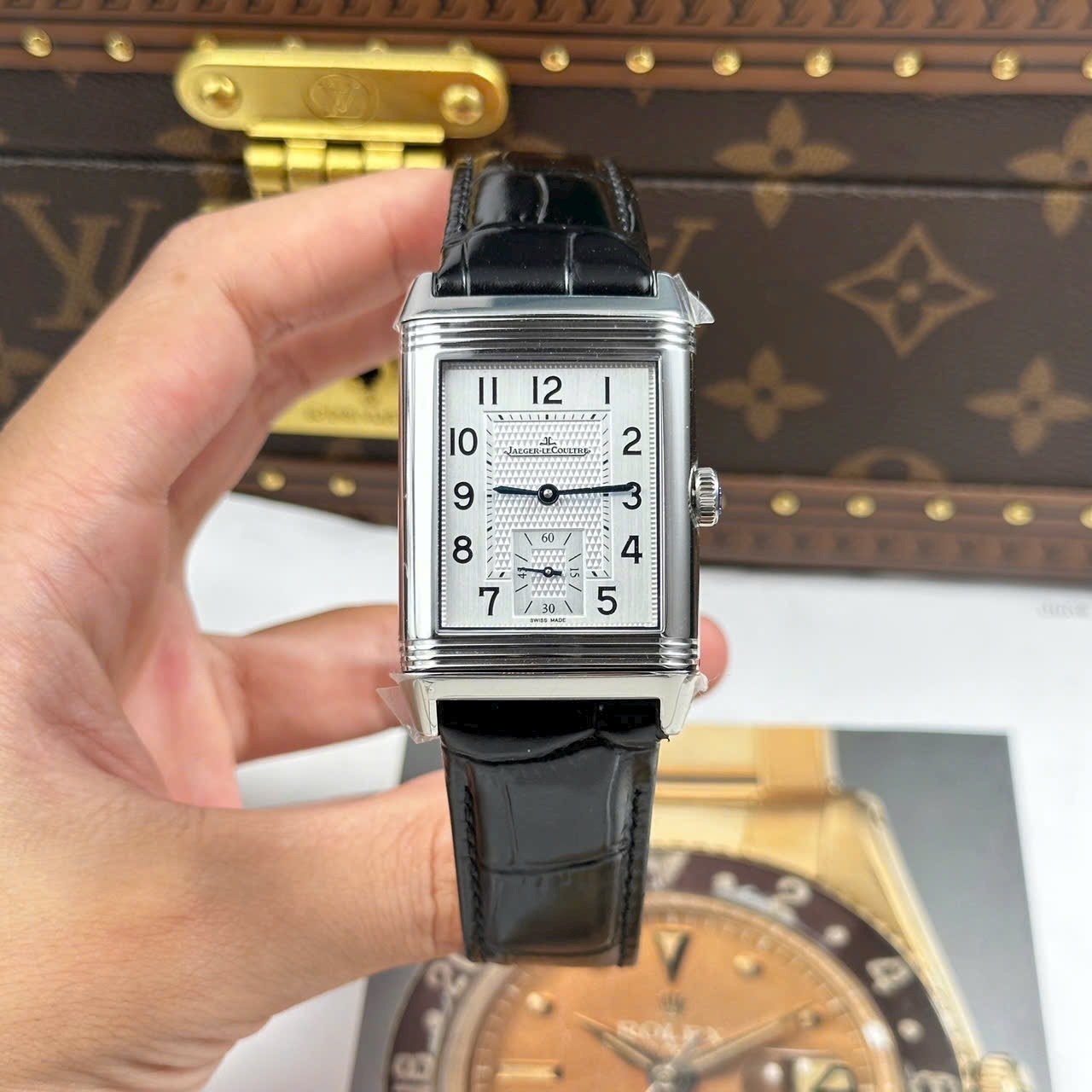 JAEGER-LECOULTRE REVERSO CLASSIC DUOFACE 28 MM - Đồng Hồ Jaeger-LeCoultre - Nam - DHNTT1781