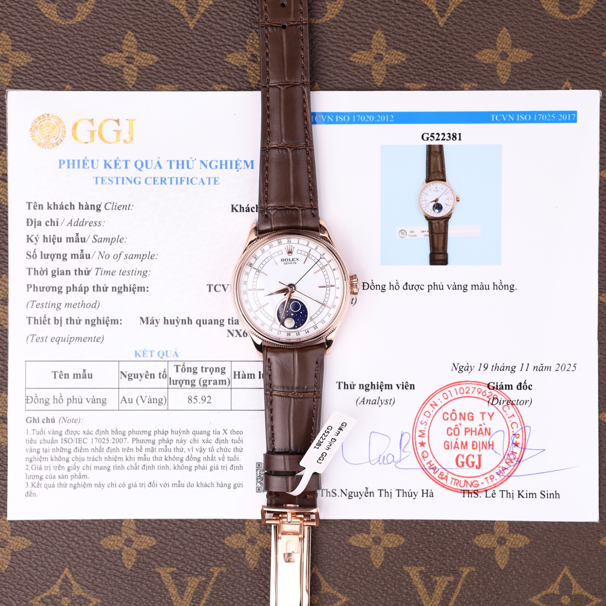 ROLEX CELLINI MOONPHASE 39 MM - Đồng Hồ Rolex - Nam - DHNTT696