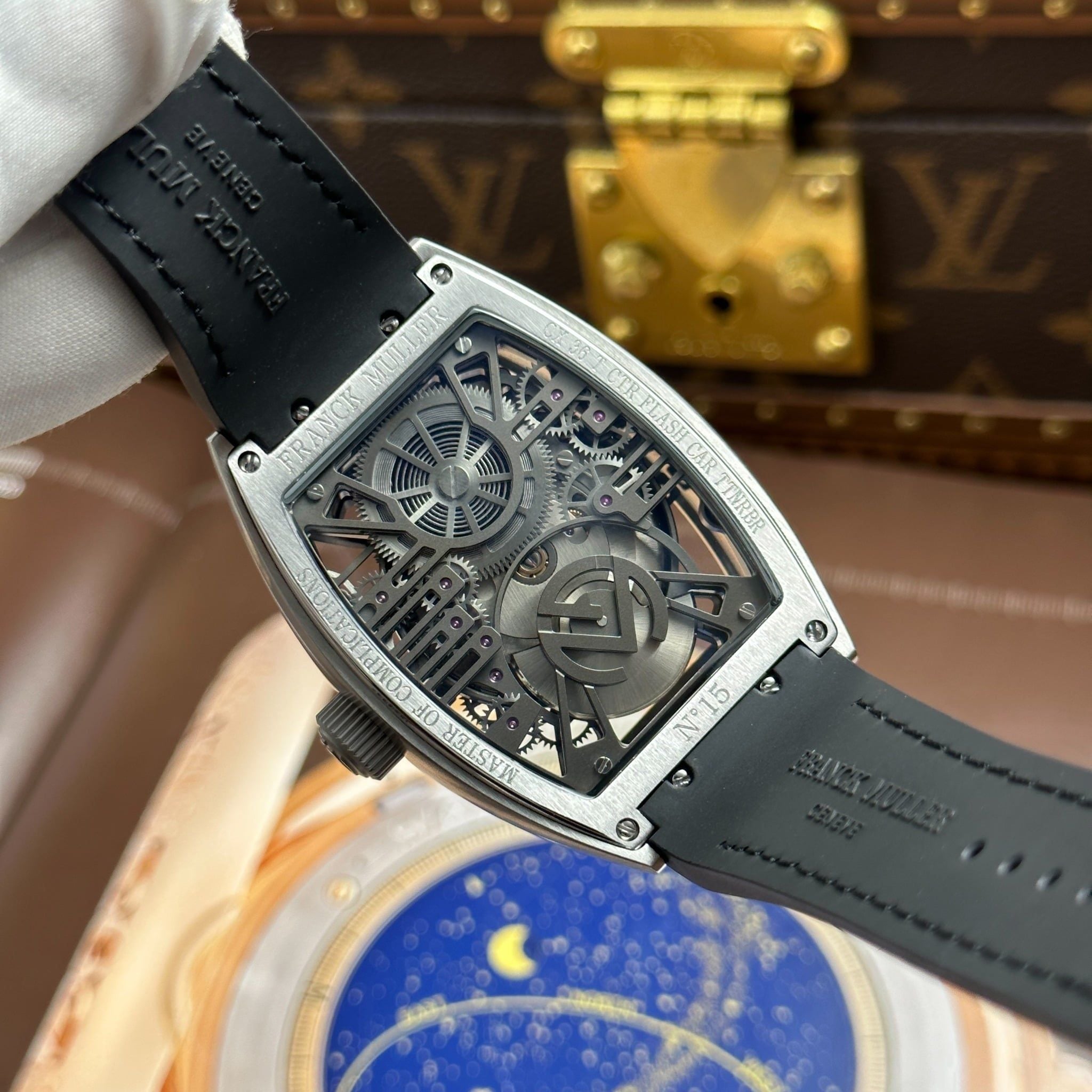 FRANCK MULLER GRAND CENTRAL TOURBILLON CX 36 - Đồng Hồ Franck Muller - Nam - DHNTT1378