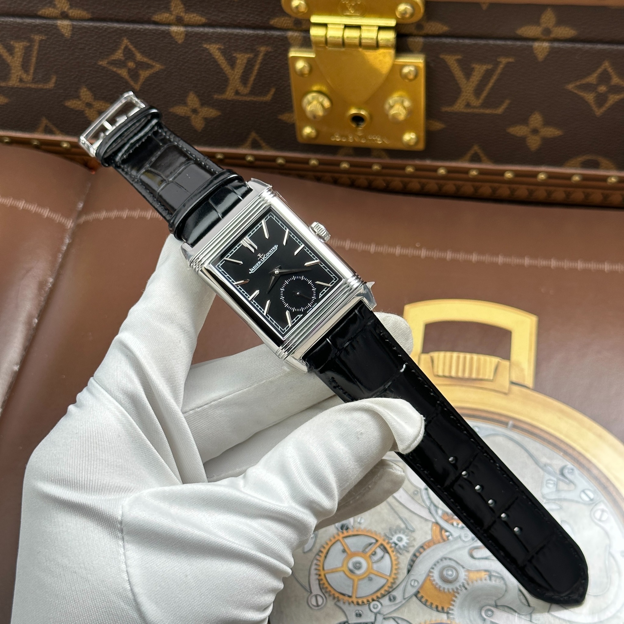 JAEGER-LECOULTRE REVERSO TRIBUTE DUOFACE 28 MM - Đồng Hồ Jaeger-LeCoultre - Nam - DHNTT743