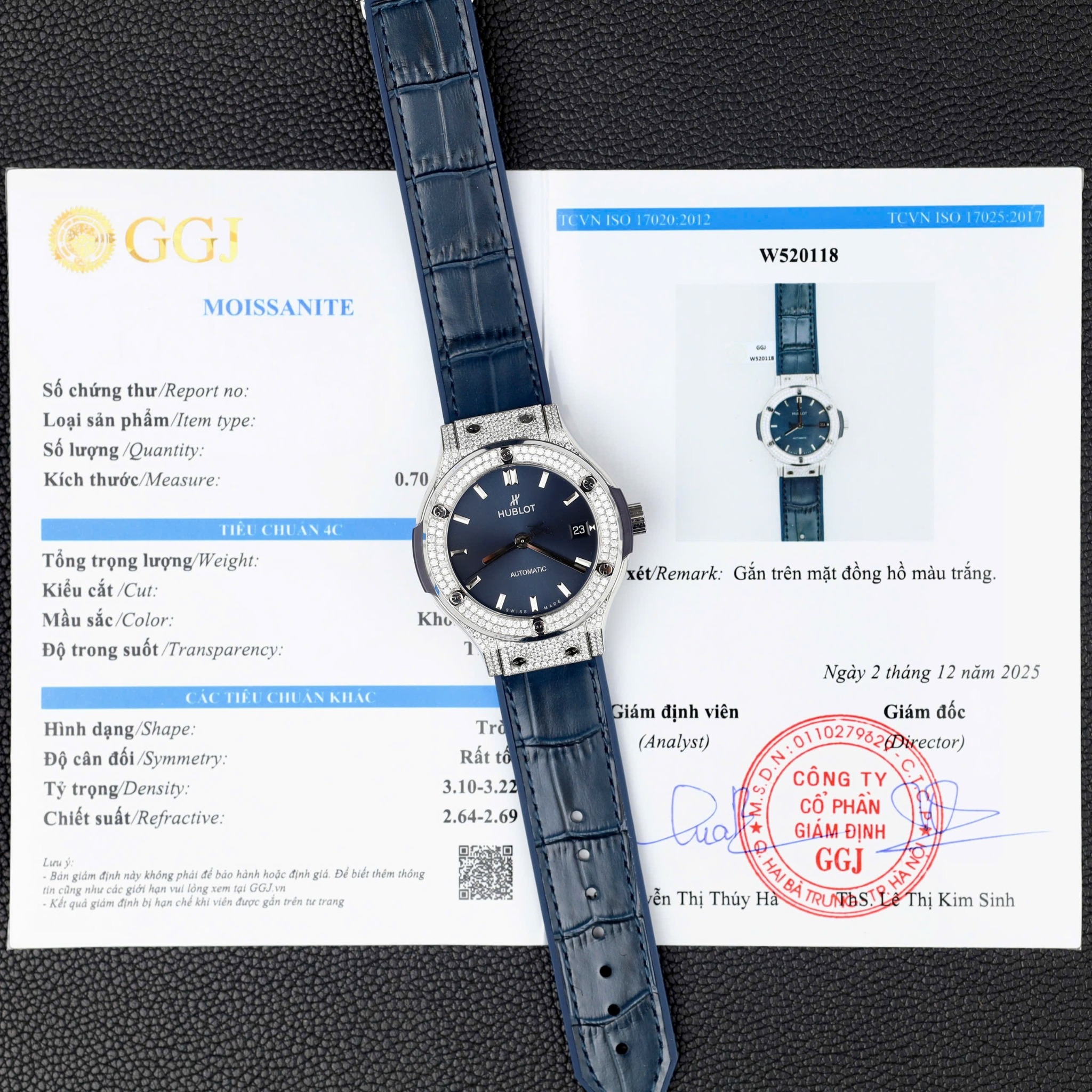 HUBLOT CLASSIC FUSION 38 MM - Đồng Hồ Hublot - Nữ - DHTT553