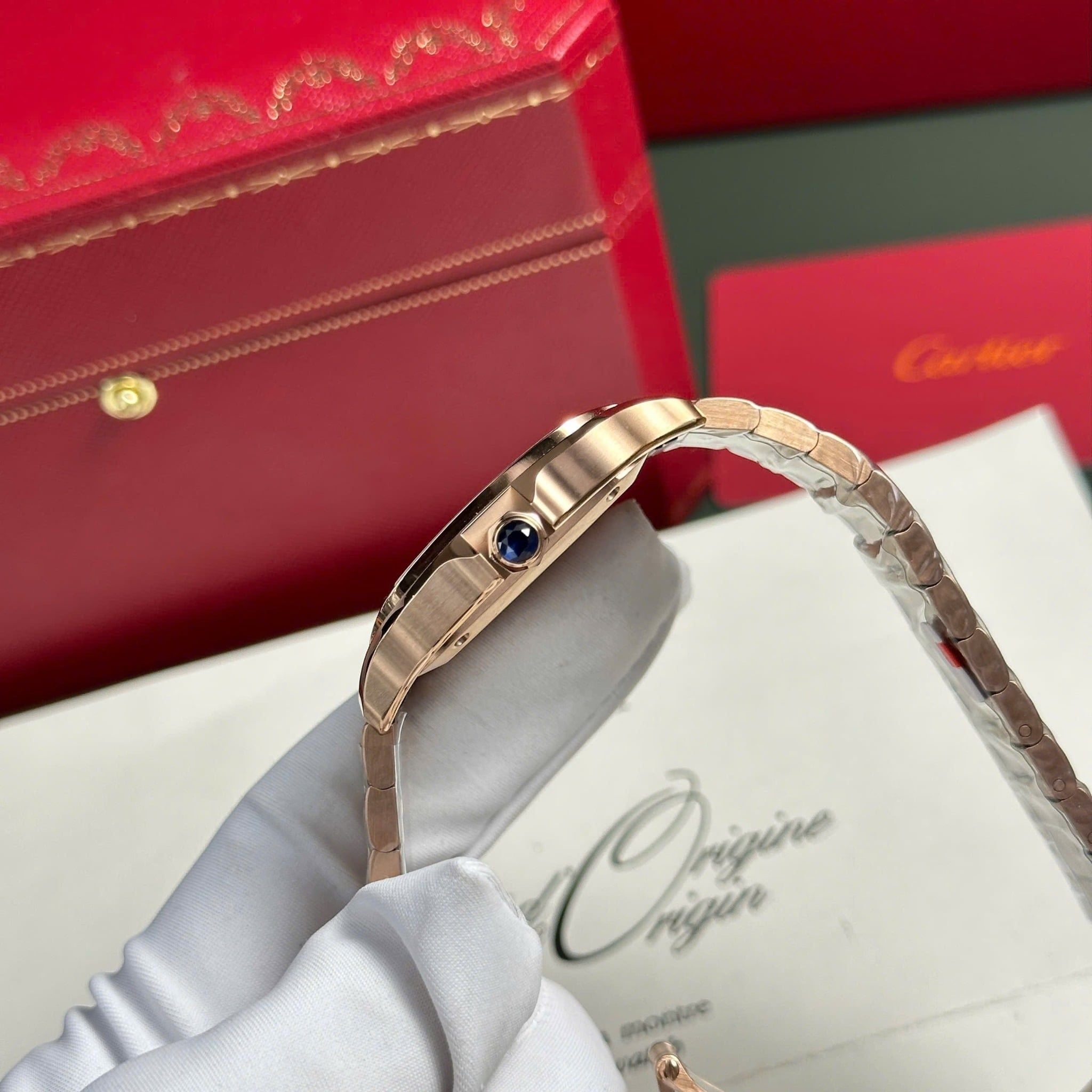 CARTIER SANTOS DE 35 MM - Đồng Hồ Cartier - Nữ - DHTT167