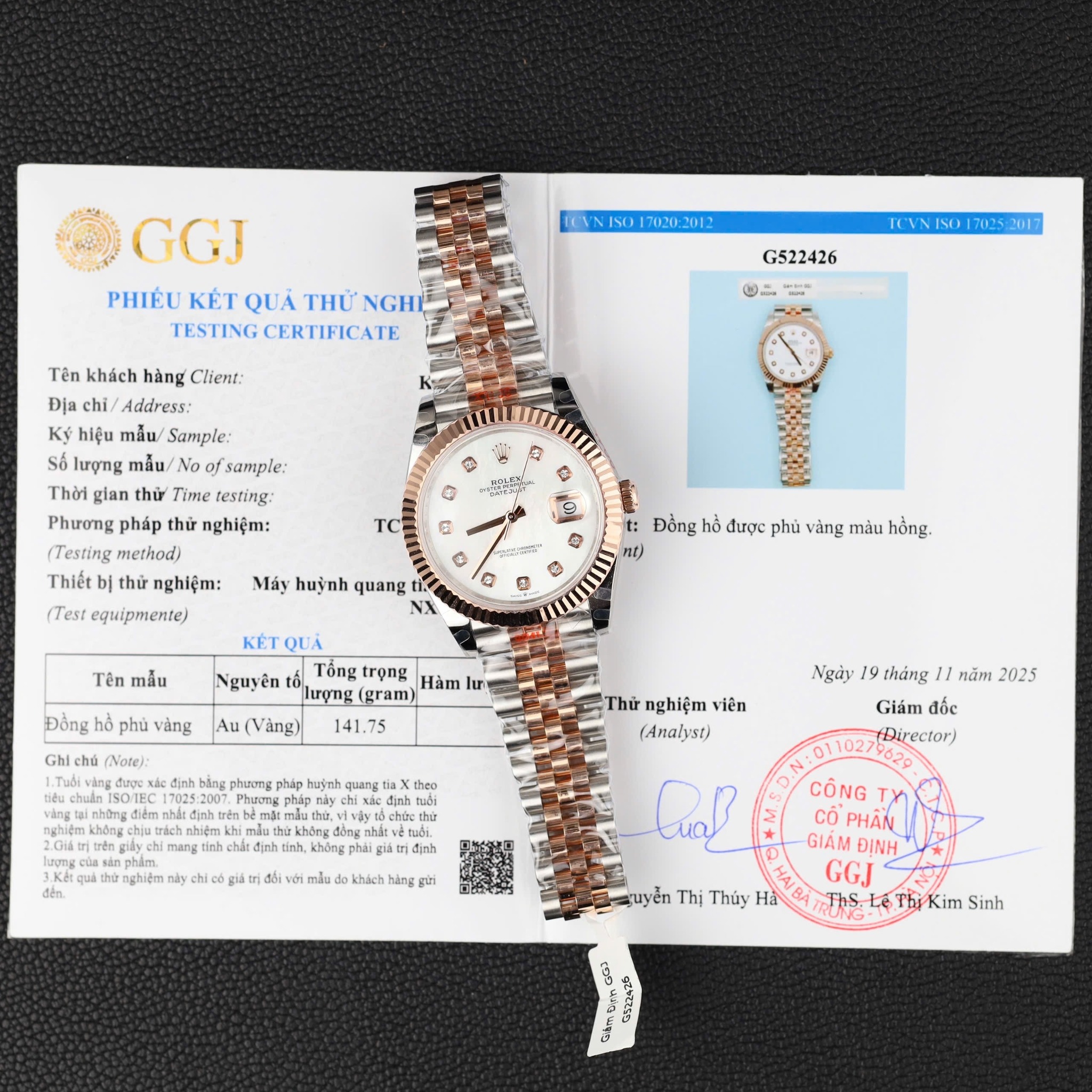 ROLEX DATEJUST 41 MM - Đồng Hồ Rolex - Nam - DHNTT409