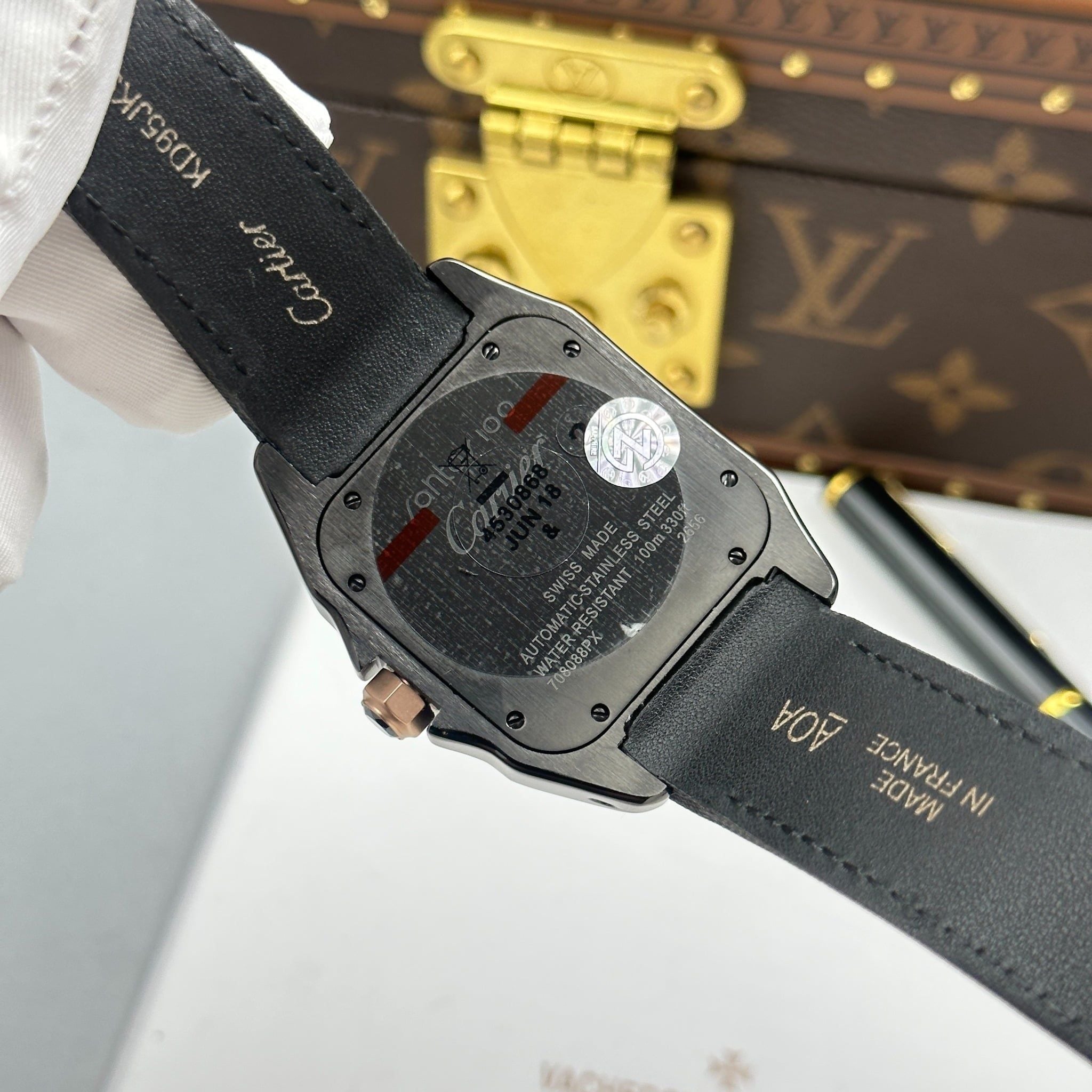 CARTIER SANTOS 100 41 MM - Đồng Hồ Cartier - Nam - DHNTT1910