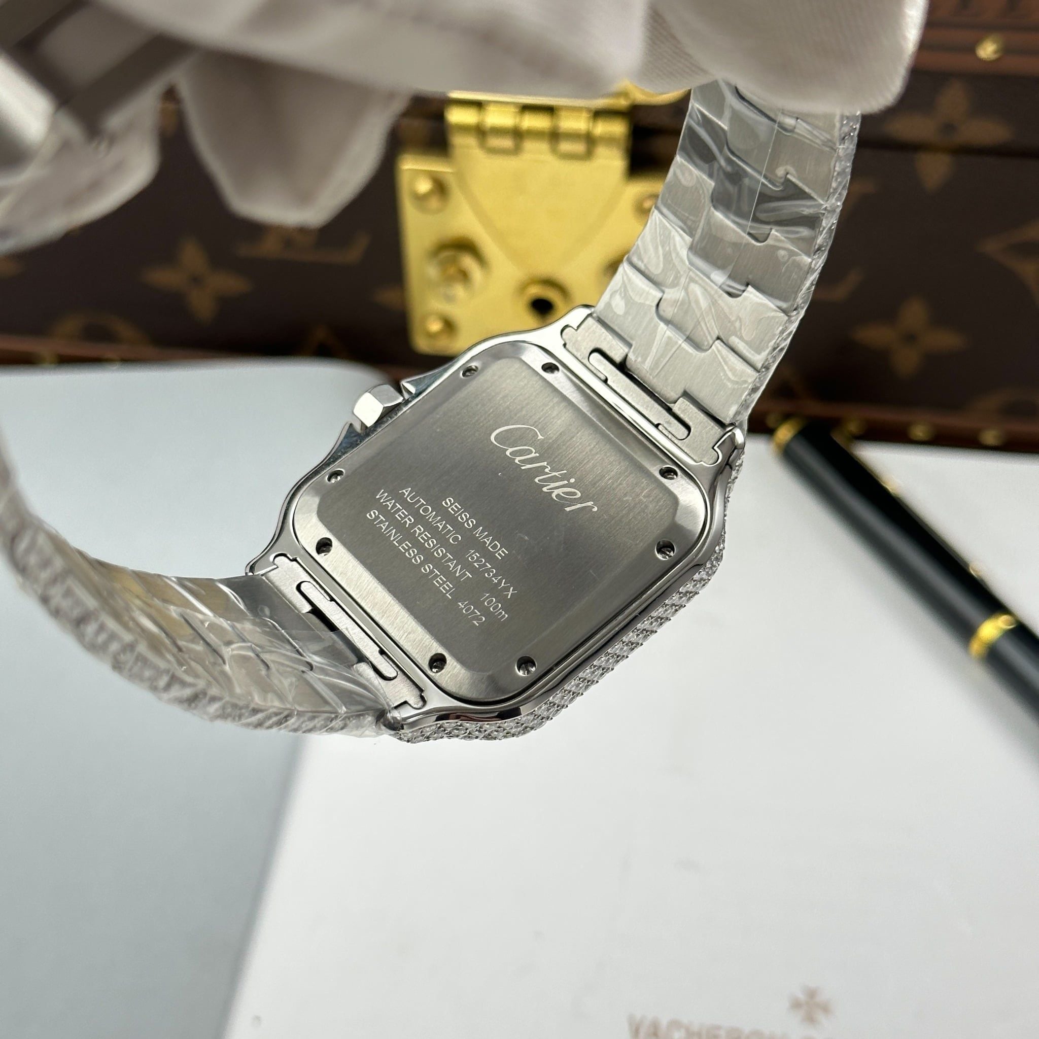 CARTIER SANTOS DE 40 MM - Đồng Hồ Cartier - Nam - DHNTT1905