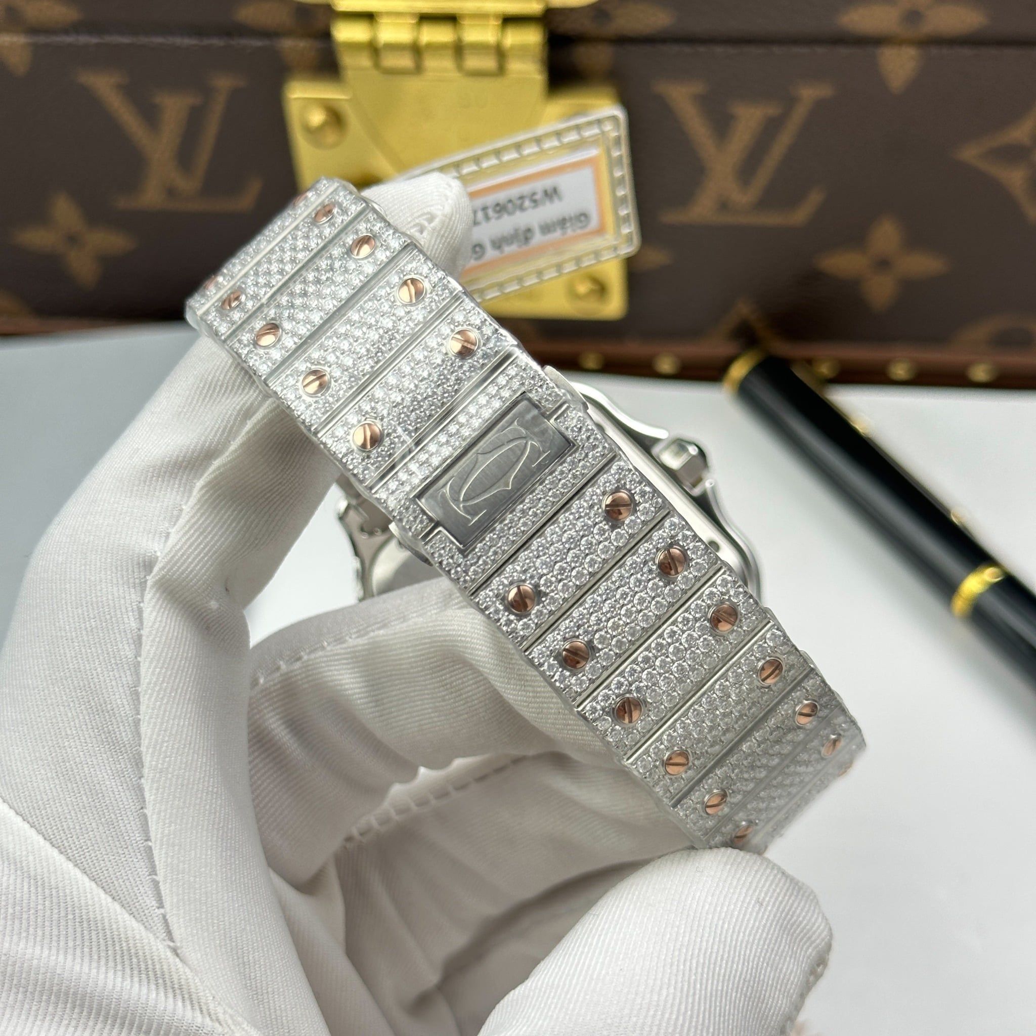 CARTIER SANTOS DE 40 MM - Đồng Hồ Cartier - Nam - DHNTT1906