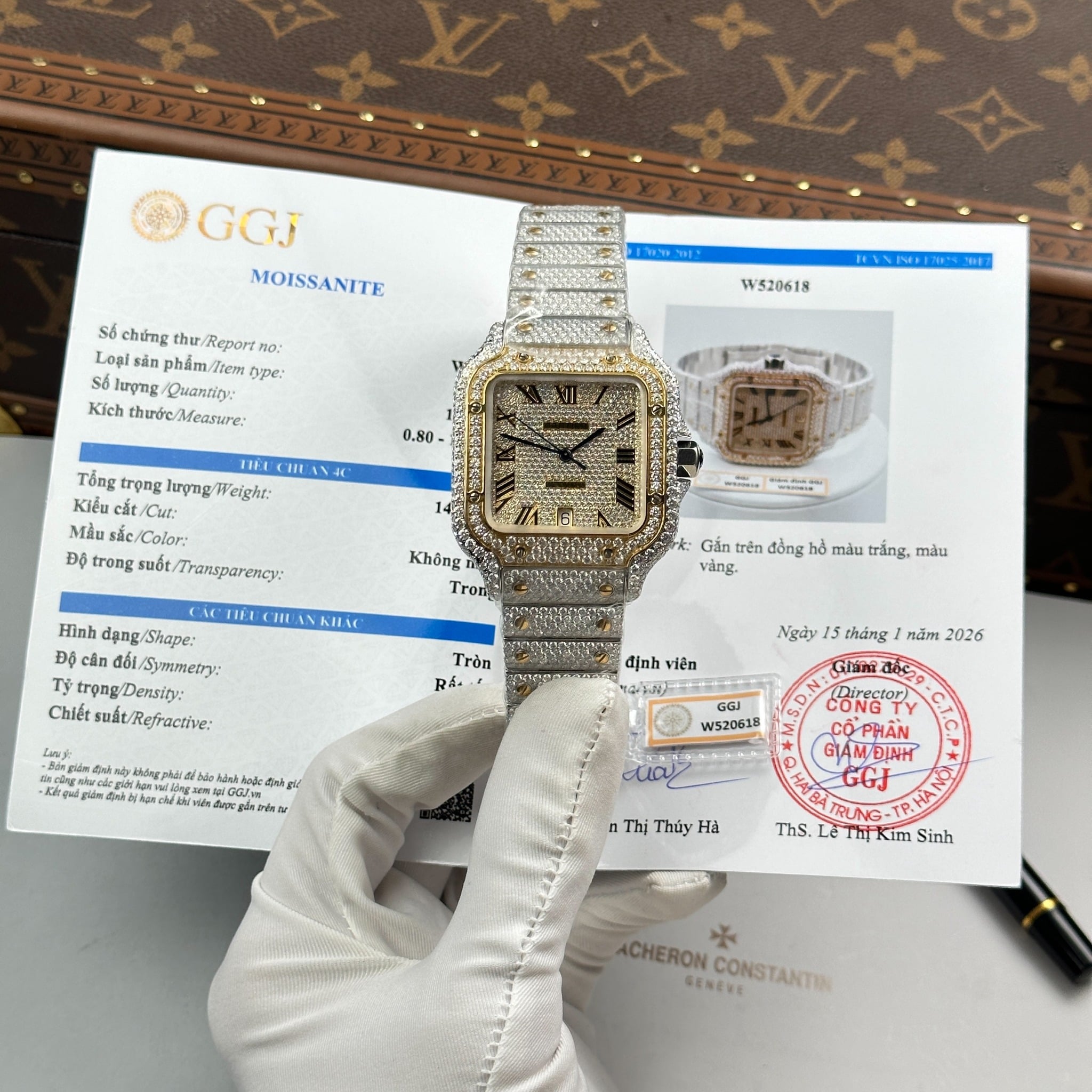 CARTIER SANTOS DE 40 MM - Đồng Hồ Cartier - Nam - DHNTT1905