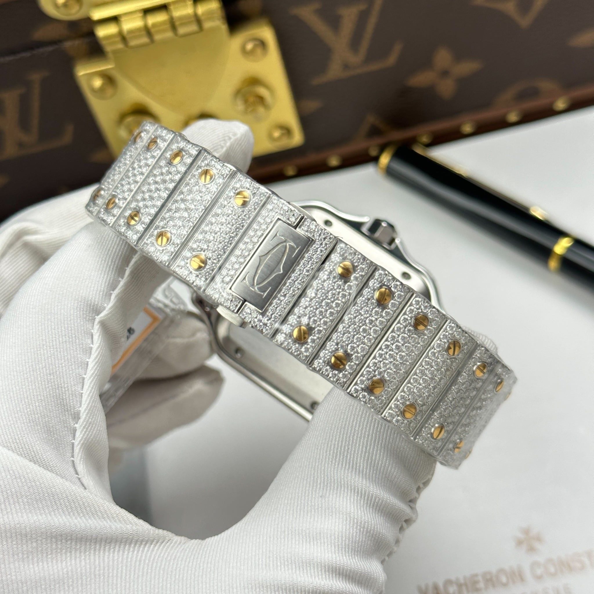 CARTIER SANTOS DE 40 MM - Đồng Hồ Cartier - Nam - DHNTT1905