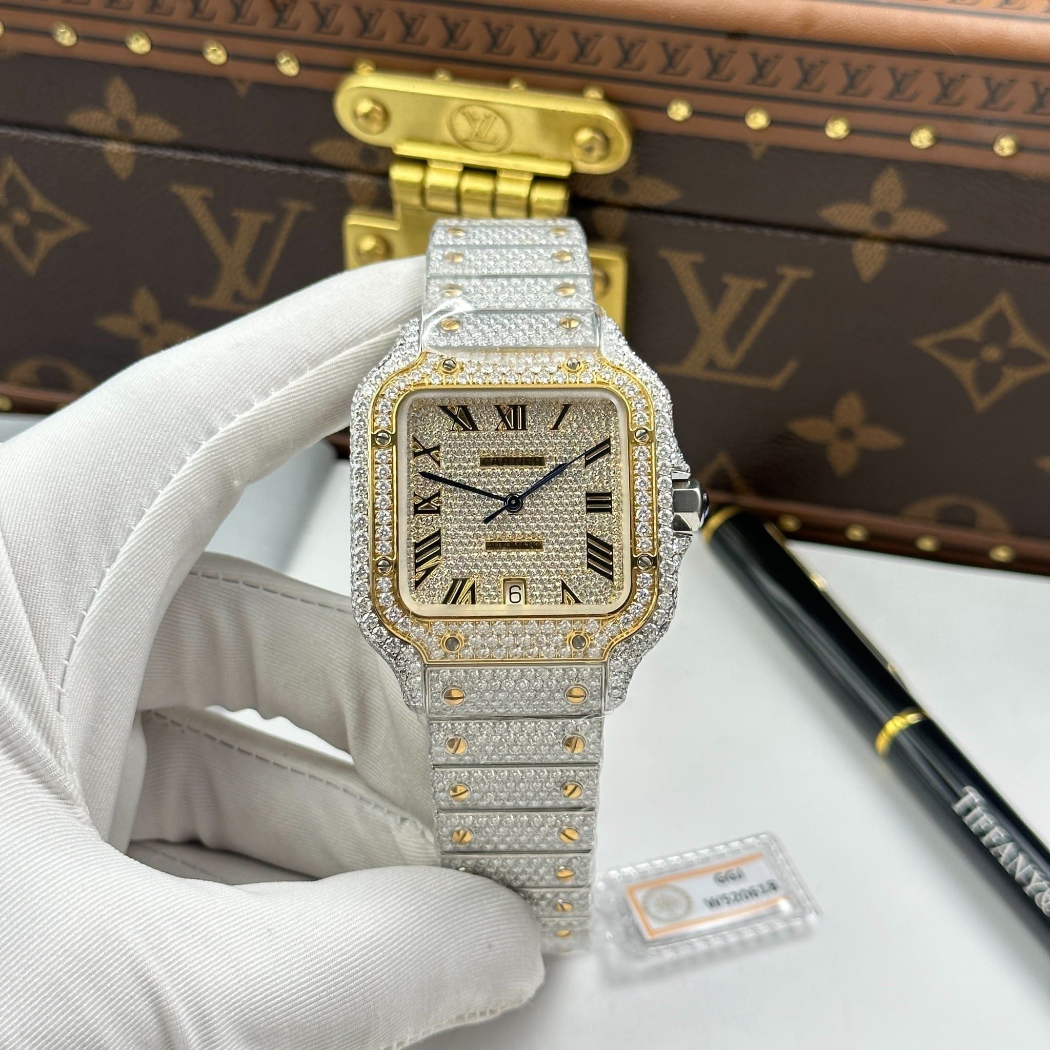 CARTIER SANTOS DE 40 MM - Đồng Hồ Cartier - Nam - DHNTT1905
