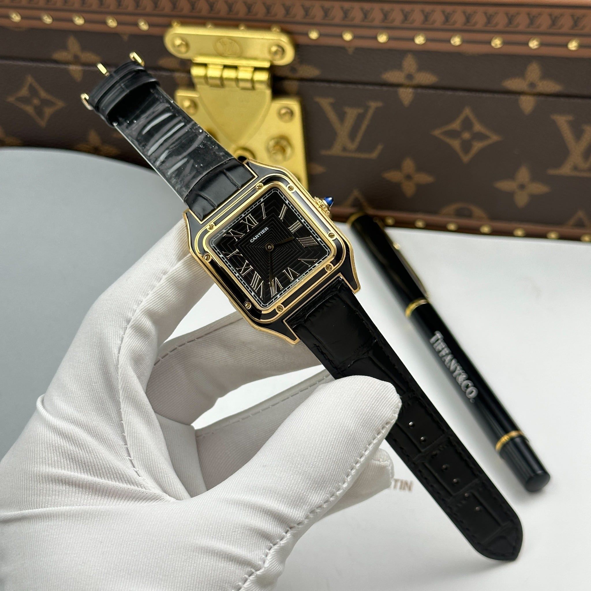 CARTIER SANTOS DUMONT 31 MM - Đồng Hồ Cartier - Nam - DHNTT1919