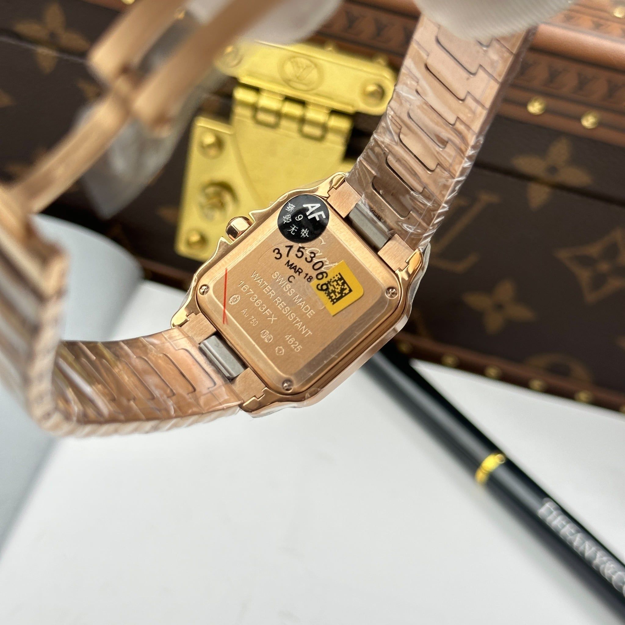 CARTIER SANTOS DE 27 MM - Đồng Hồ Cartier - Nữ - DHTT702