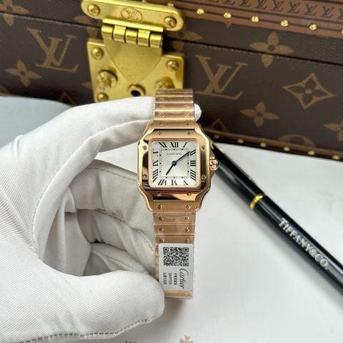 CARTIER SANTOS DE 27 MM - Đồng Hồ Cartier - Nữ - DHTT702