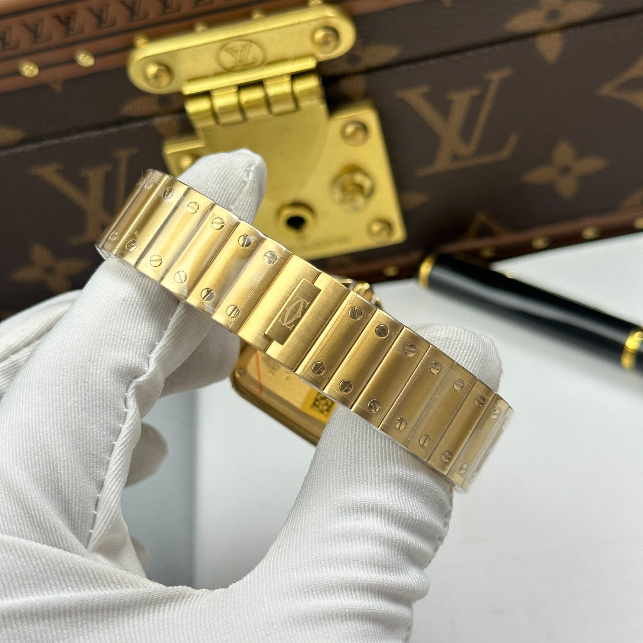 CARTIER SANTOS DE 27 MM - Đồng Hồ Cartier - Nữ - DHTT703