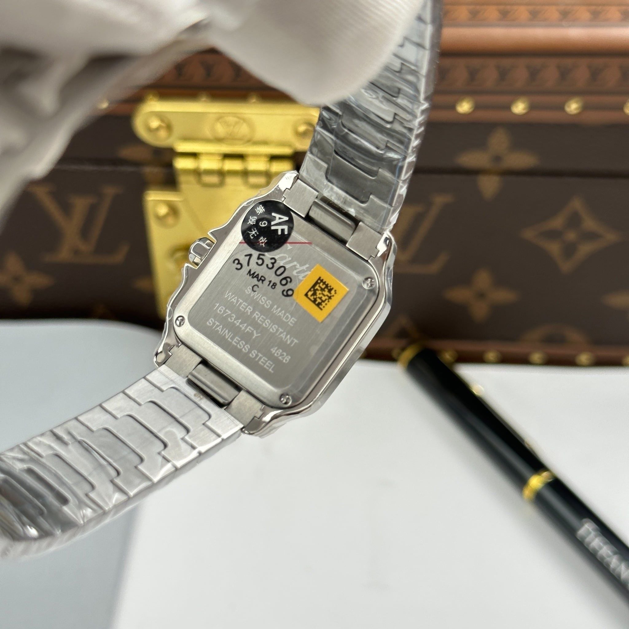 CARTIER SANTOS DE 27 MM - Đồng Hồ Cartier - Nữ - DHTT705