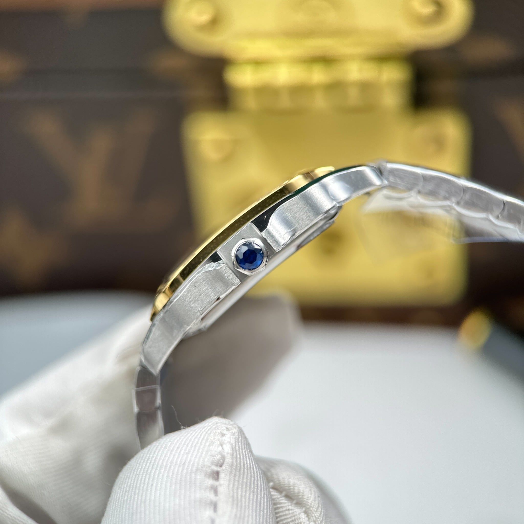 CARTIER SANTOS DE 27 MM - Đồng Hồ Cartier - Nữ - DHTT704