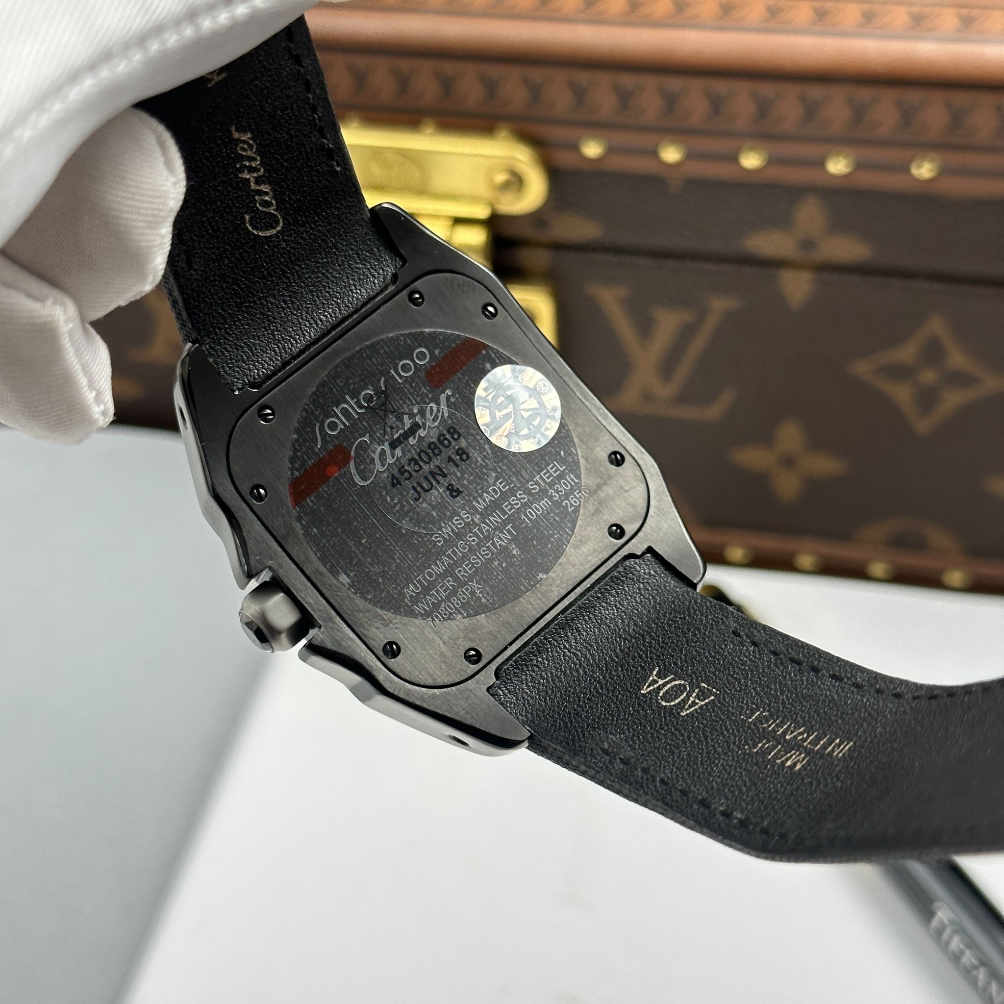 CARTIER SANTOS 100 41 MM - Đồng Hồ Cartier - Nam - DHNTT487