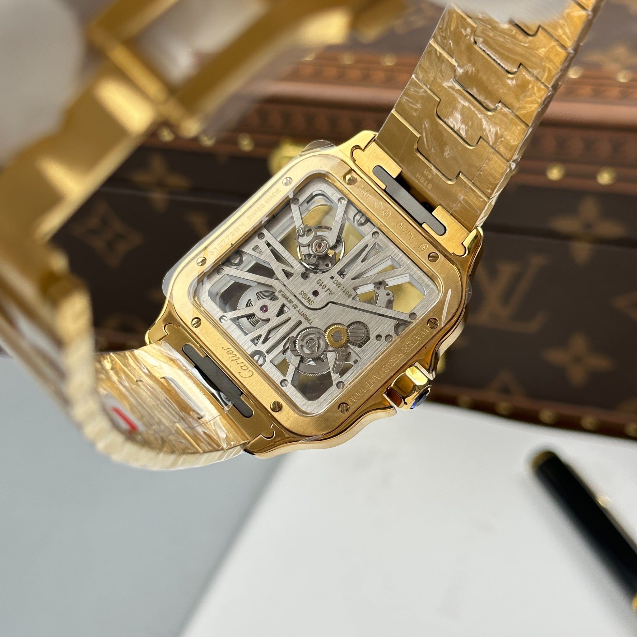 CARTIER SANTOS DE 40 MM - Đồng Hồ Cartier - Nam - DHNTT1364