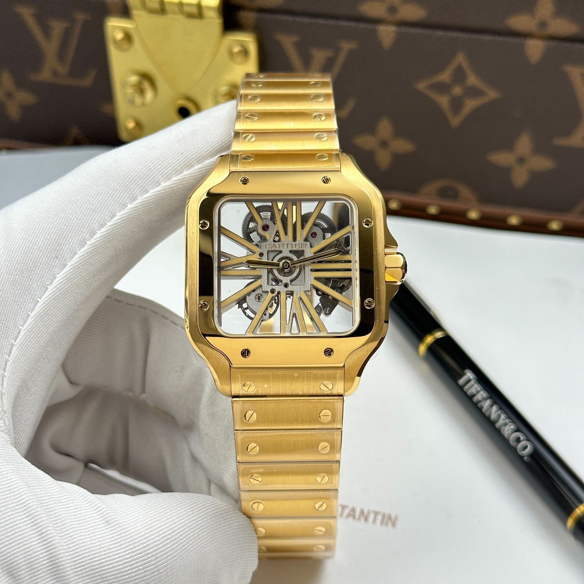 CARTIER SANTOS DE 40 MM - Đồng Hồ Cartier - Nam - DHNTT1364