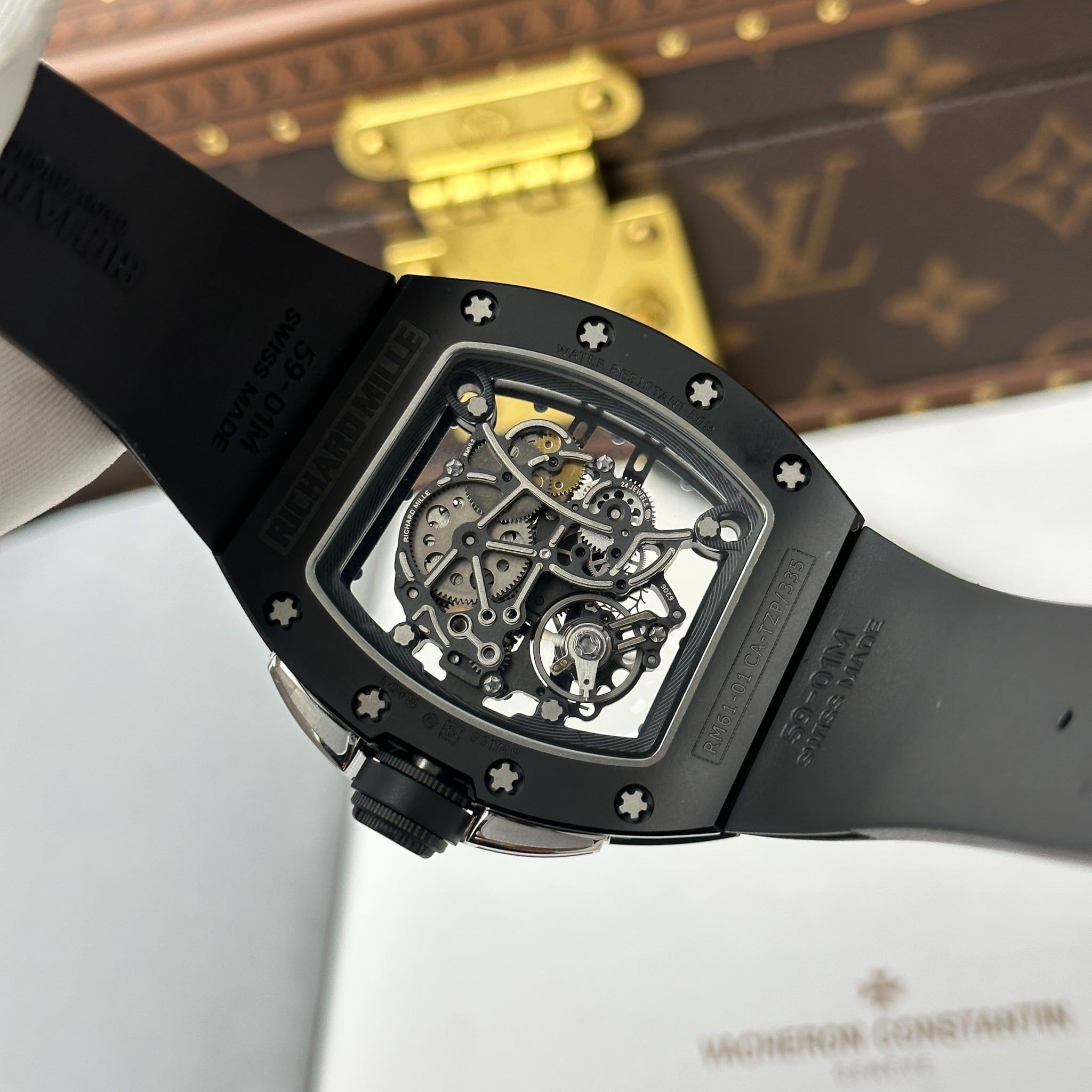 Richard Mille RM 61-01 Manual Winding Yohan Blake 43mm - Đồng Hồ Richard Mille - Nam - DHNTT464